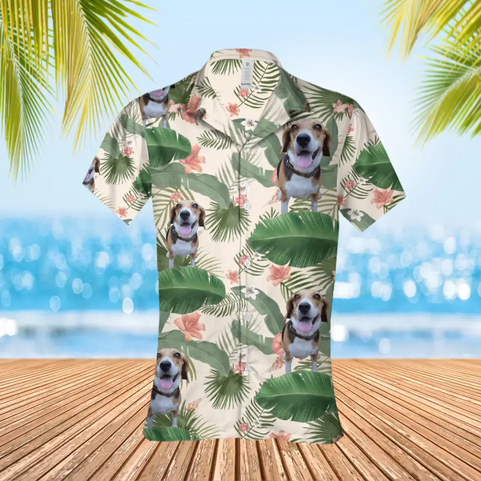 Gepersonaliseerd Hawaii shirt met je eigen huisdier!