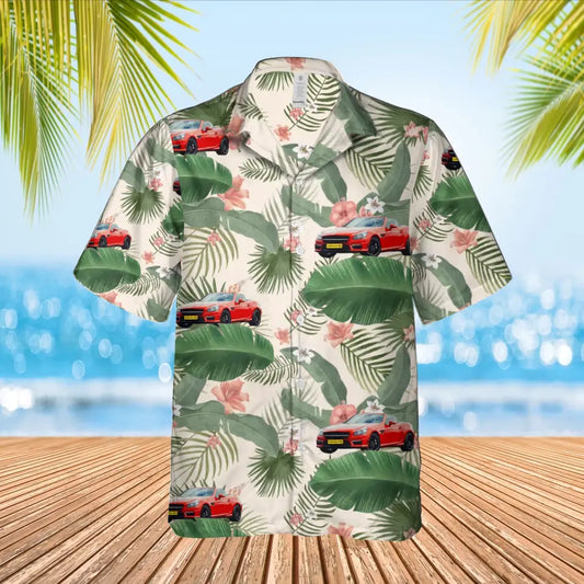 Gepersonaliseerd Hawaii shirt met je eigen auto erop!