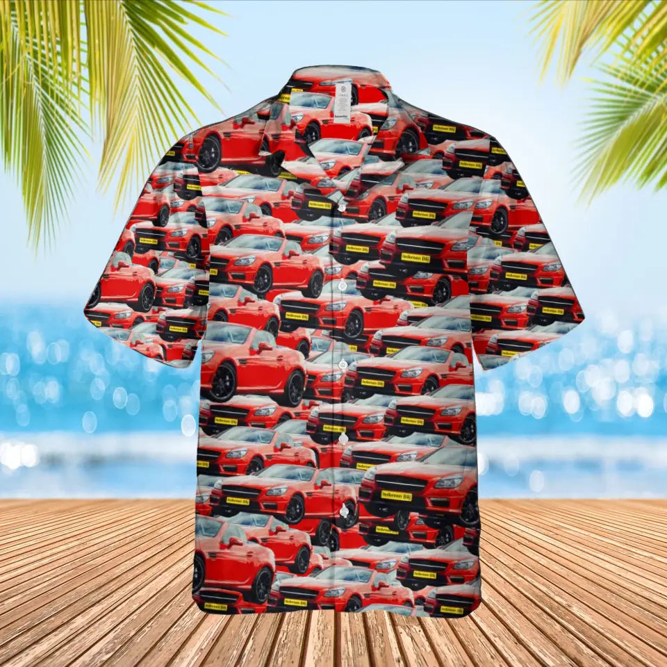 Gepersonaliseerd overhemd met oneindig keer je auto