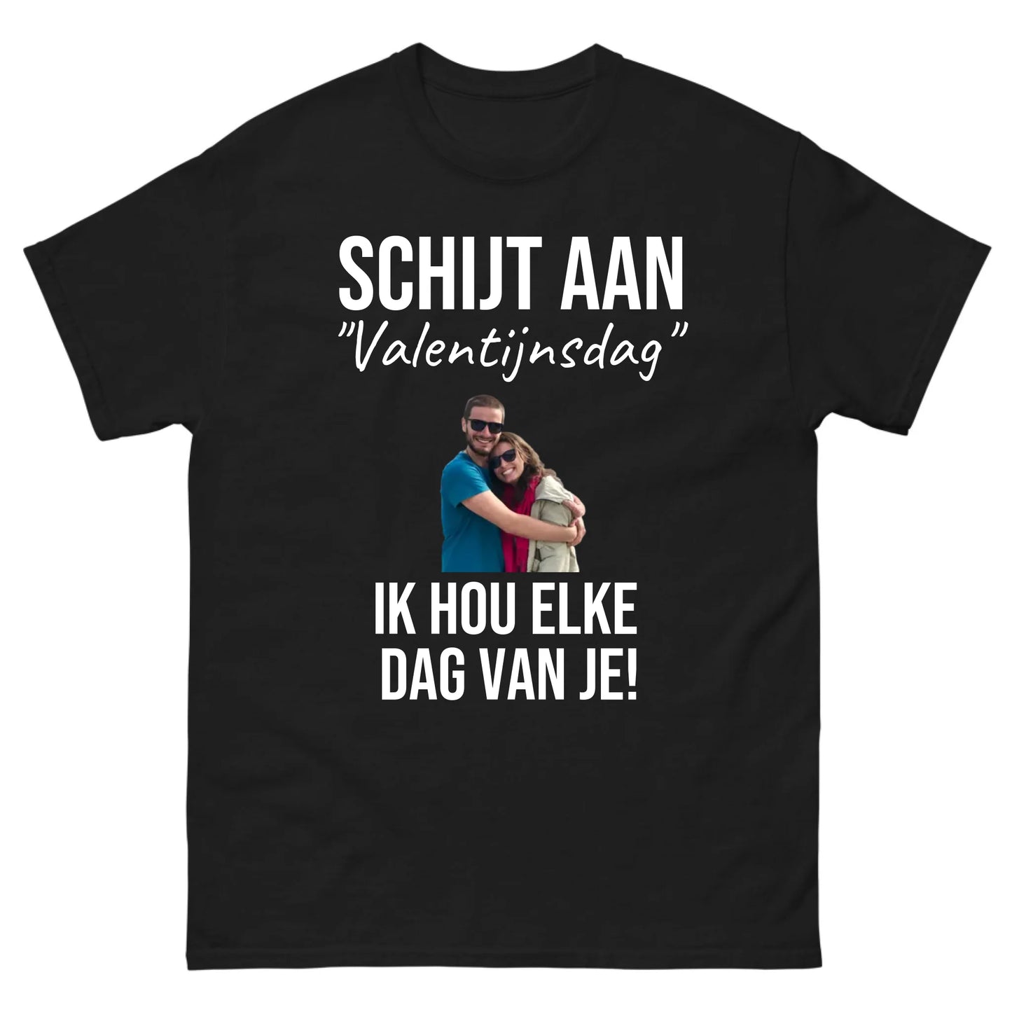 Gepersonaliseerd Valentijnsdag T-shirt - Iedereen Blij