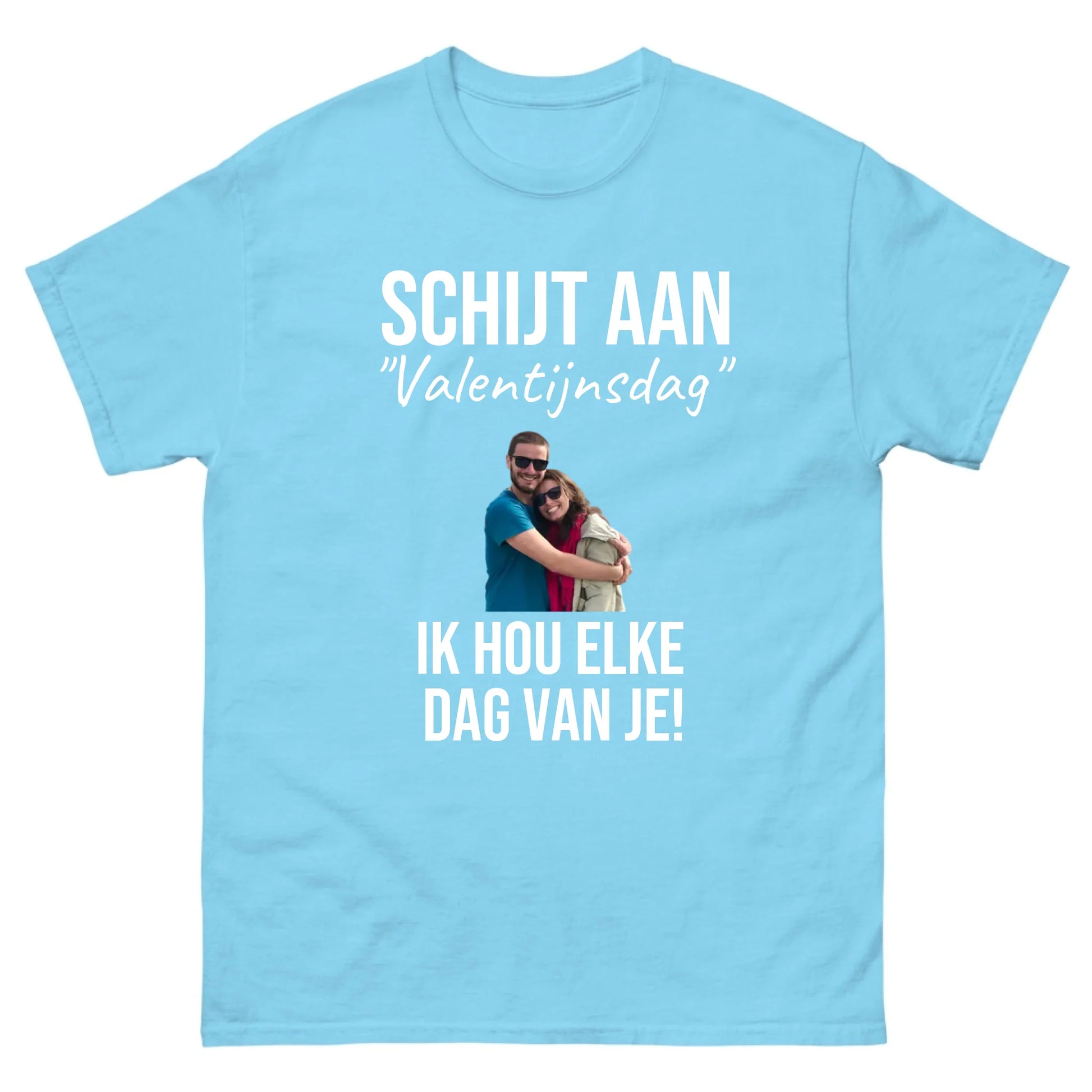 Gepersonaliseerd Valentijnsdag T-shirt - Iedereen Blij