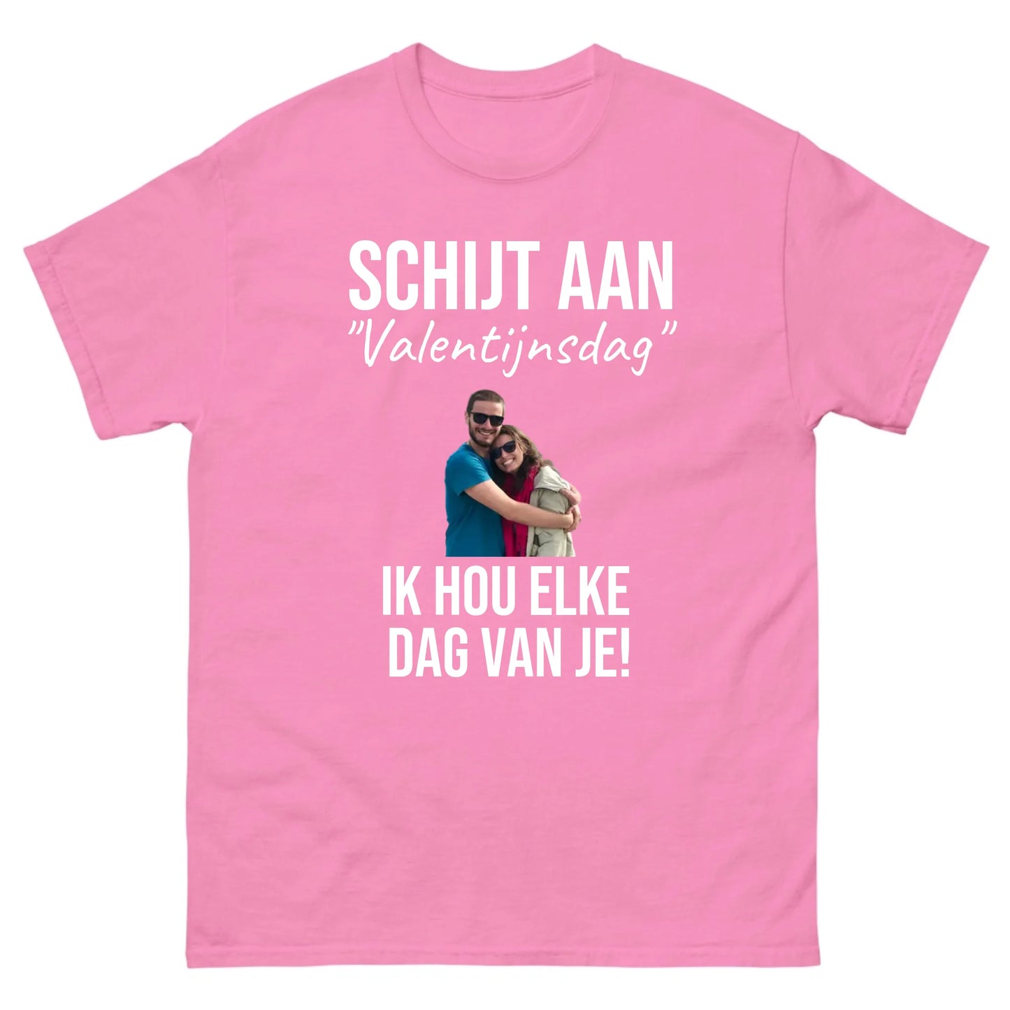 Gepersonaliseerd Valentijnsdag T-shirt - Iedereen Blij