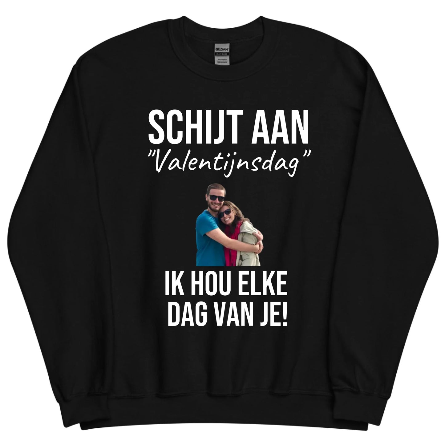 Gepersonaliseerde Valentijnsdag sweater - Iedereen Blij