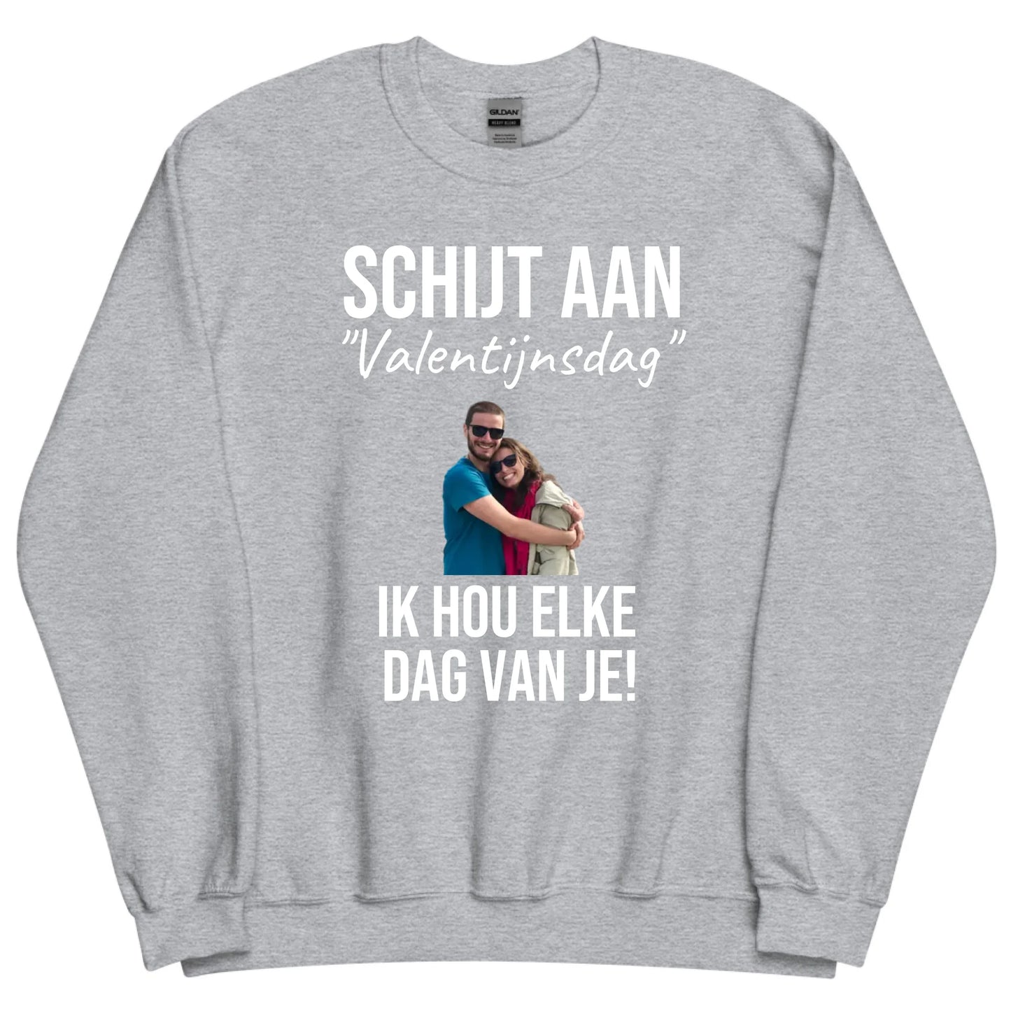 Gepersonaliseerde Valentijnsdag sweater - Iedereen Blij