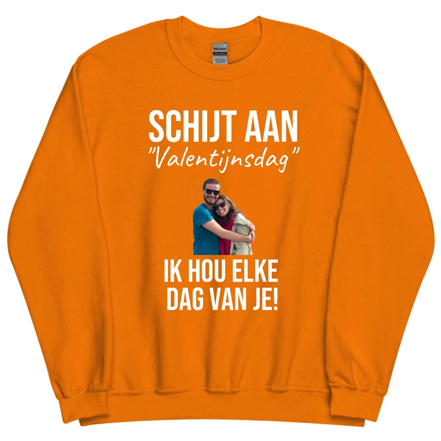 Gepersonaliseerde Valentijnsdag sweater - Iedereen Blij