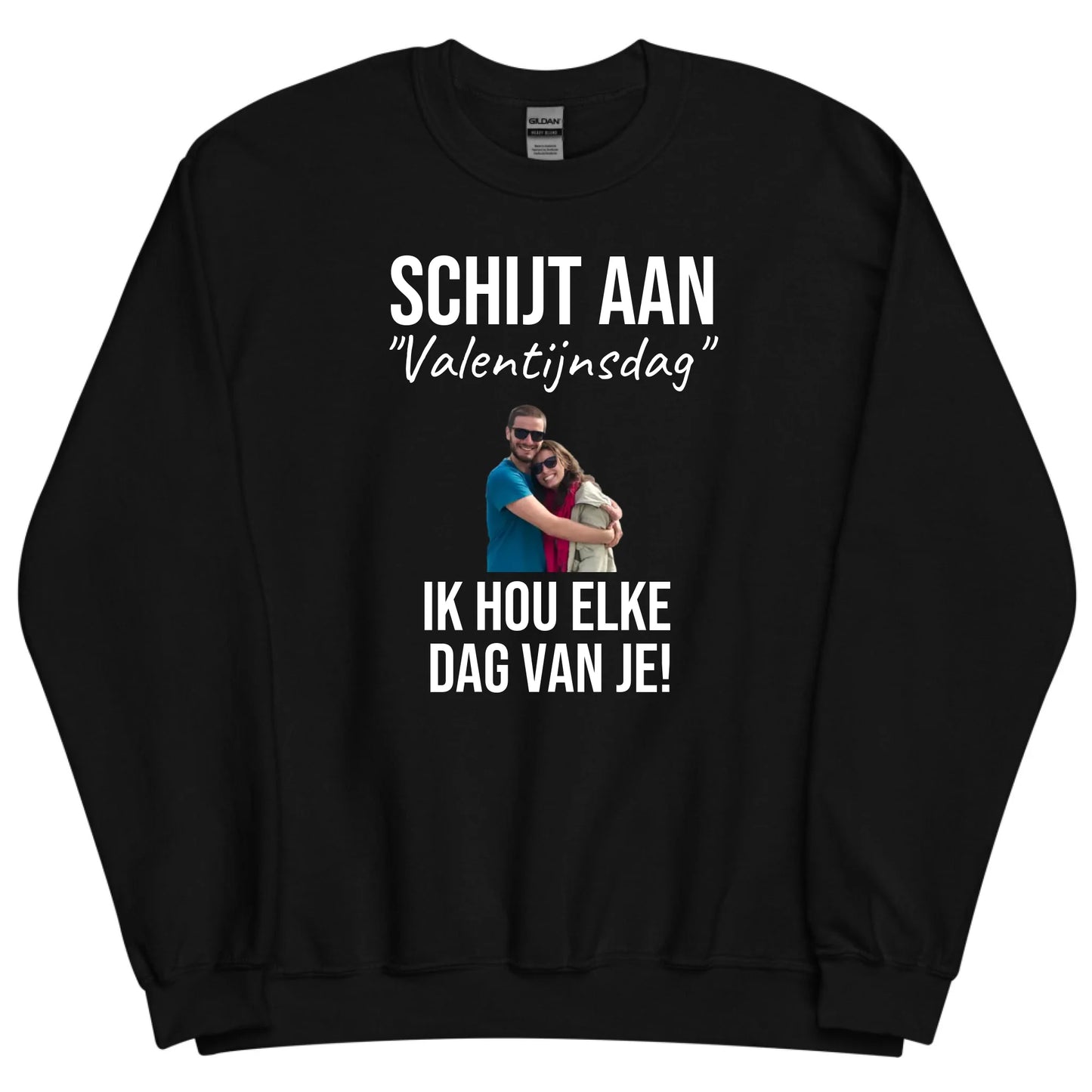 Gepersonaliseerde Valentijnsdag sweater - Iedereen Blij