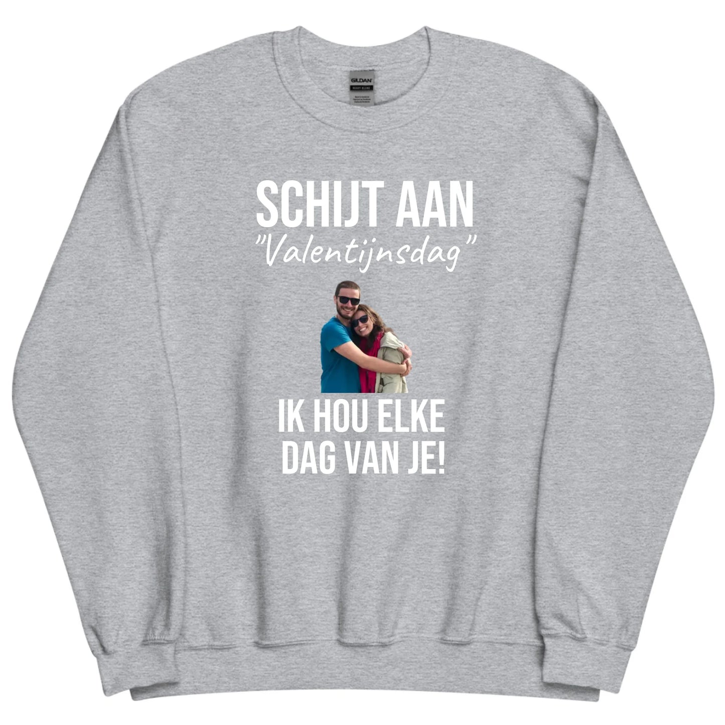 Gepersonaliseerde Valentijnsdag sweater - Iedereen Blij
