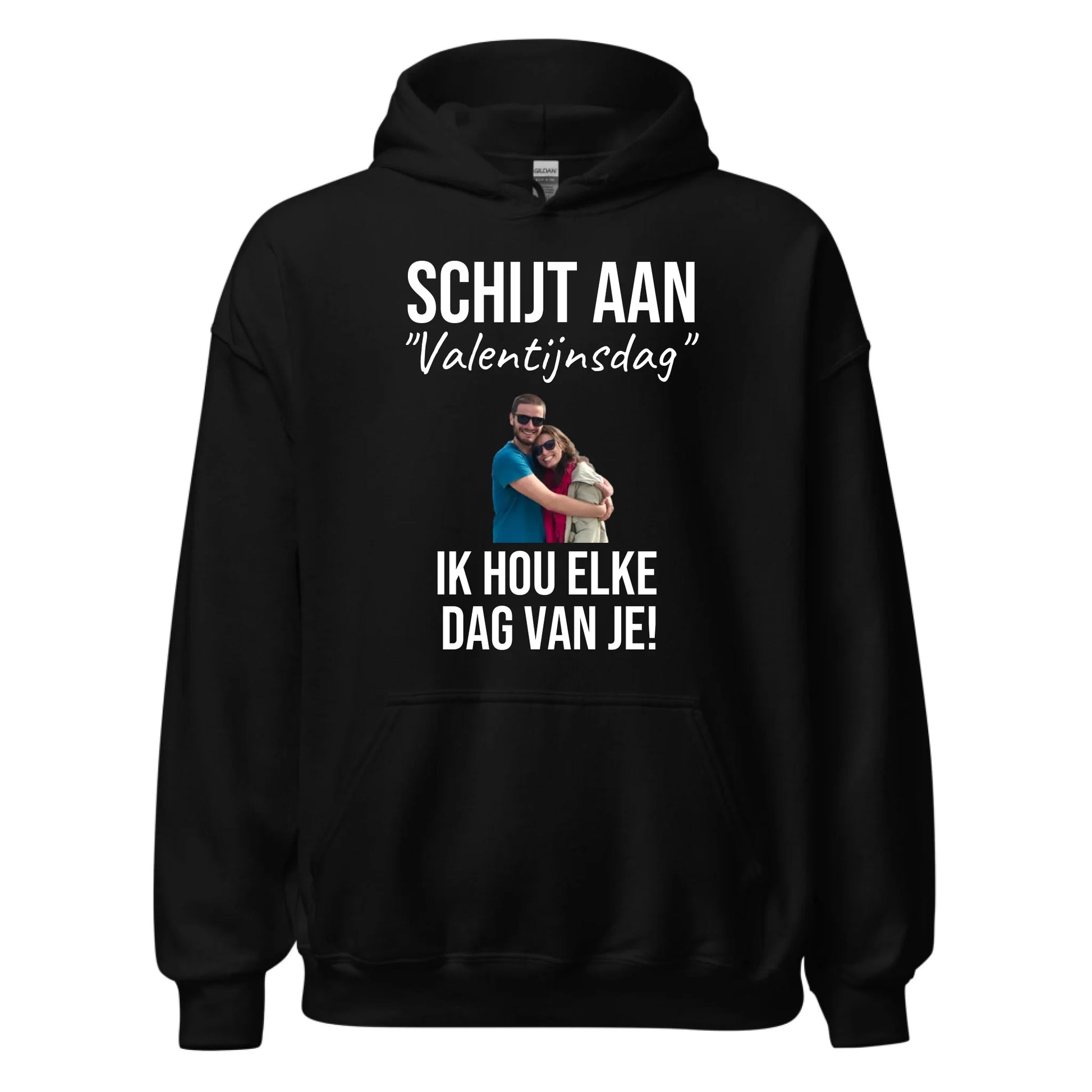 Gepersonaliseerde Valentijnsdag hoodie - Iedereen Blij