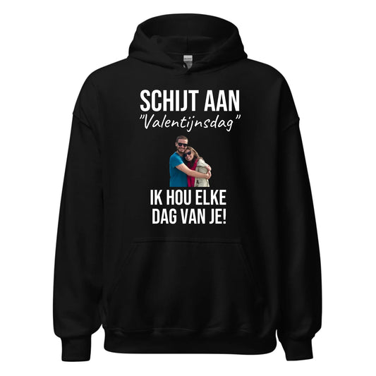 Gepersonaliseerde Valentijnsdag hoodie - Iedereen Blij