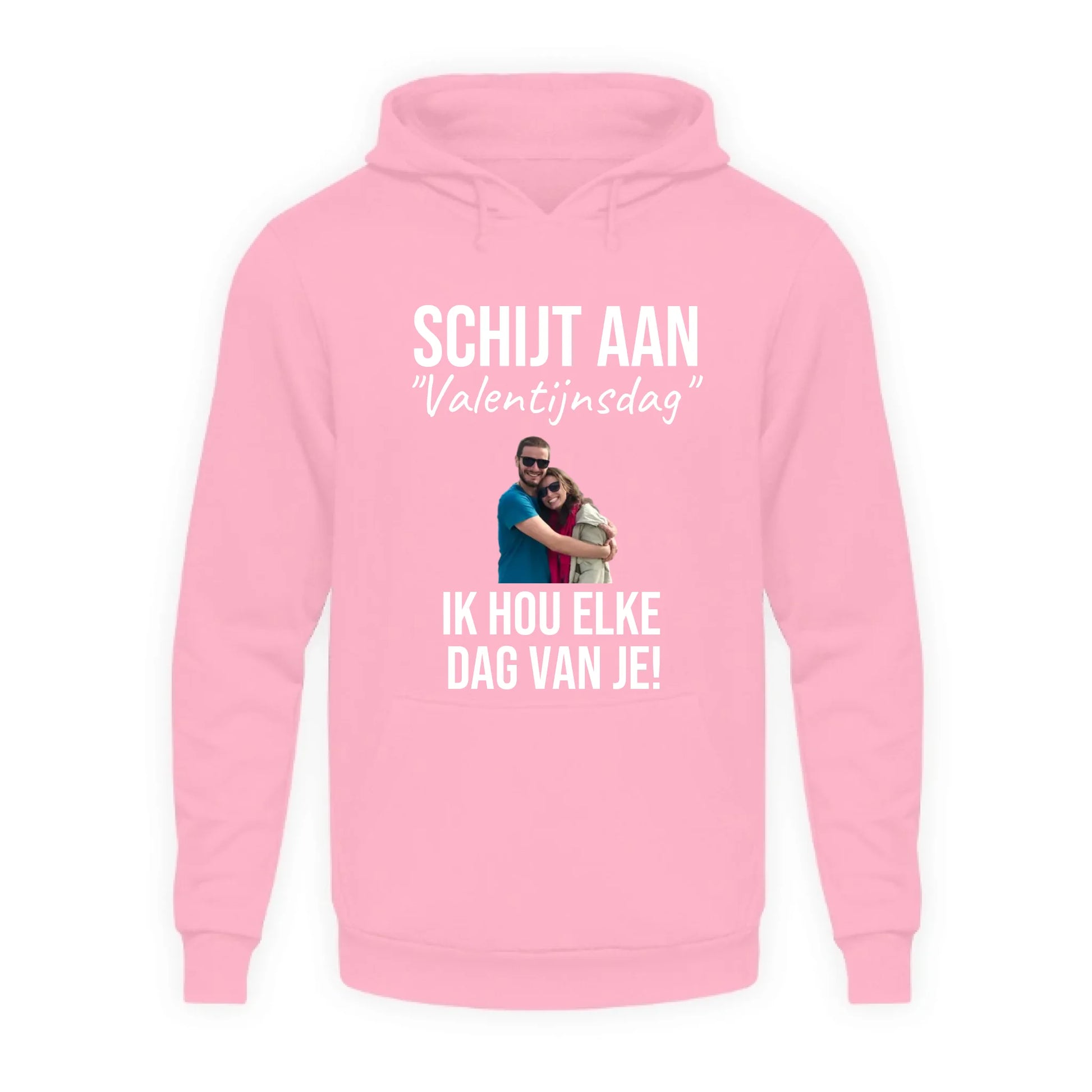 Gepersonaliseerde Valentijnsdag hoodie - Iedereen Blij