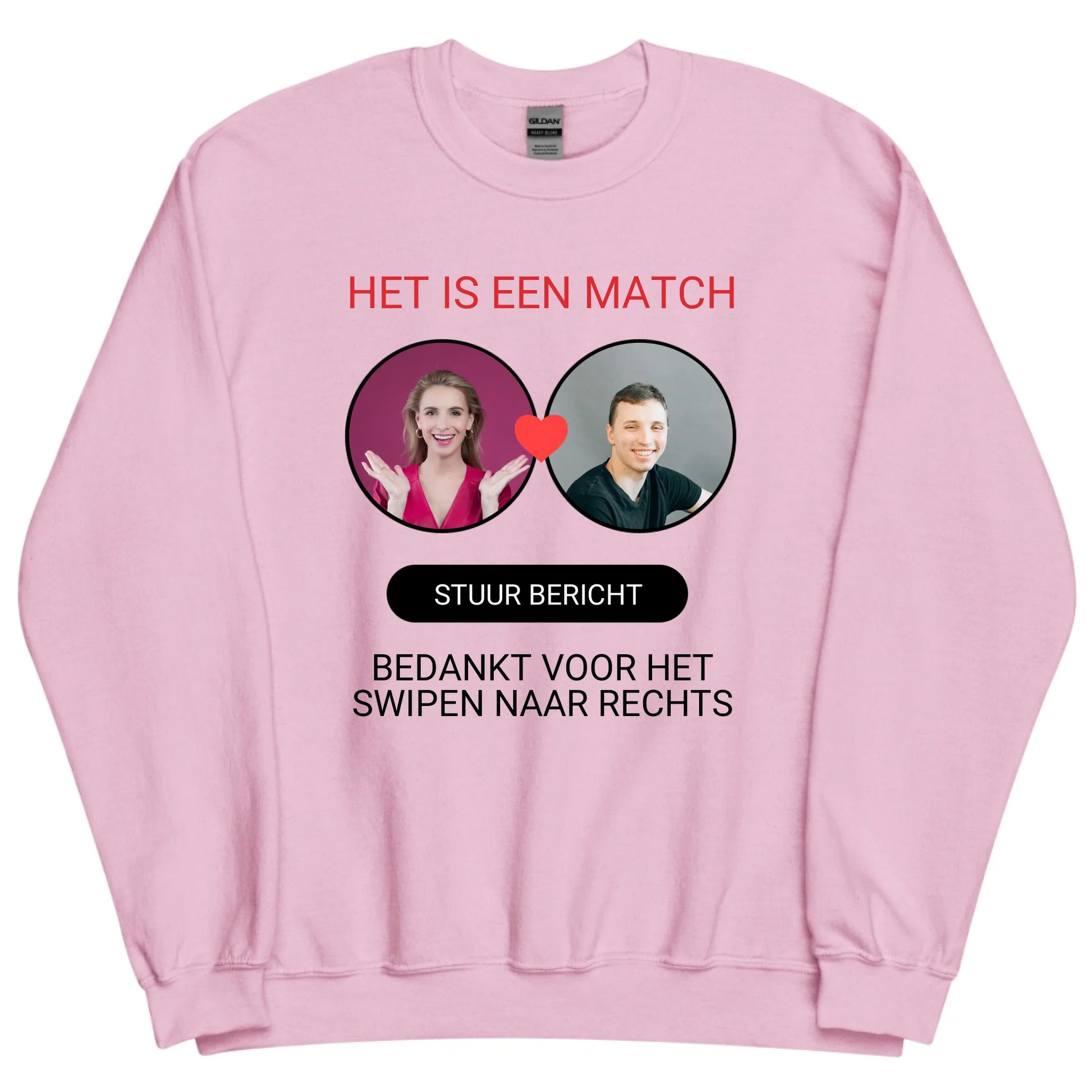Gepersonaliseerde dating app sweater - Iedereen Blij