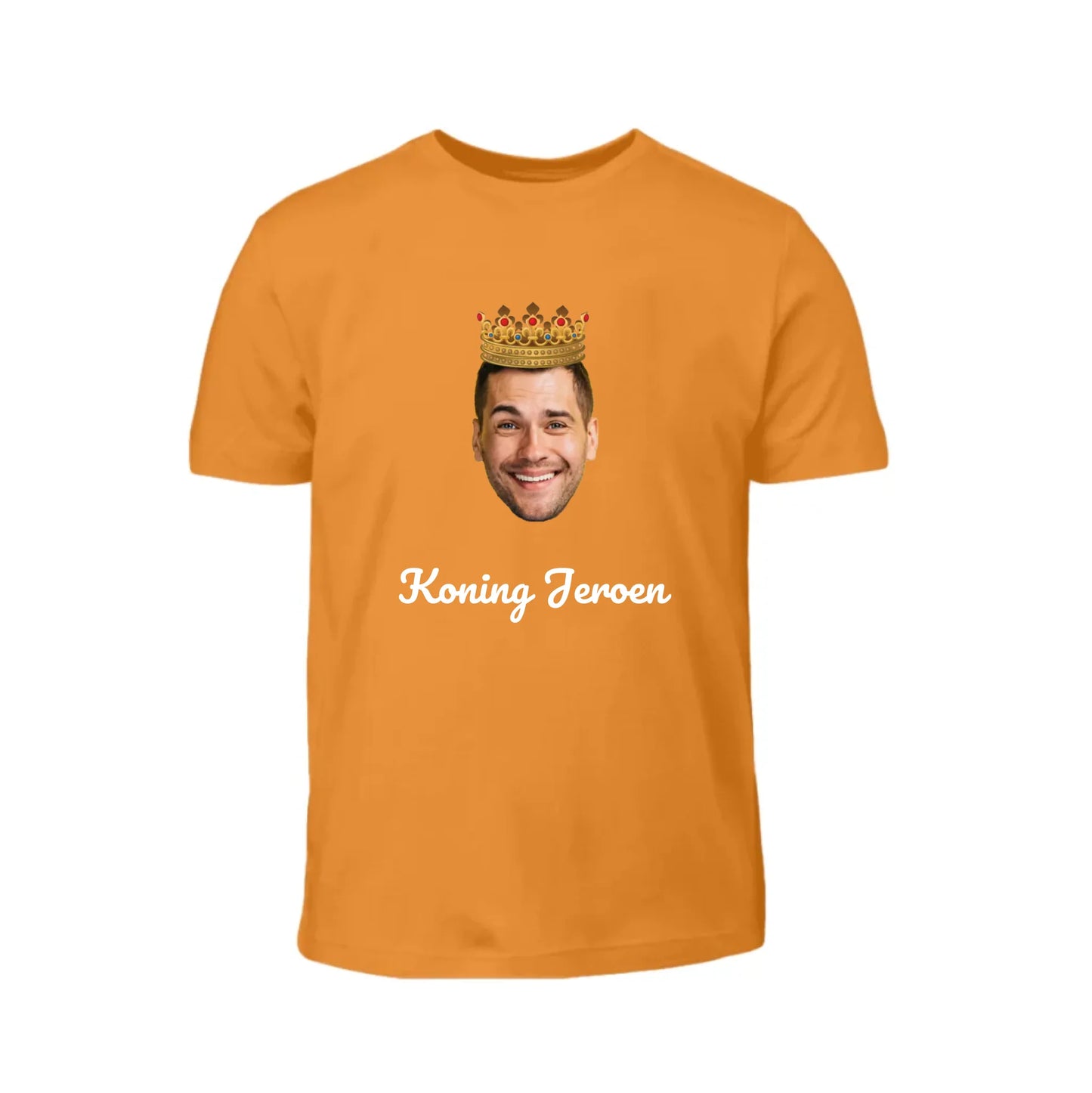 Gepersonaliseerd koningsdag t-shirt kinderen