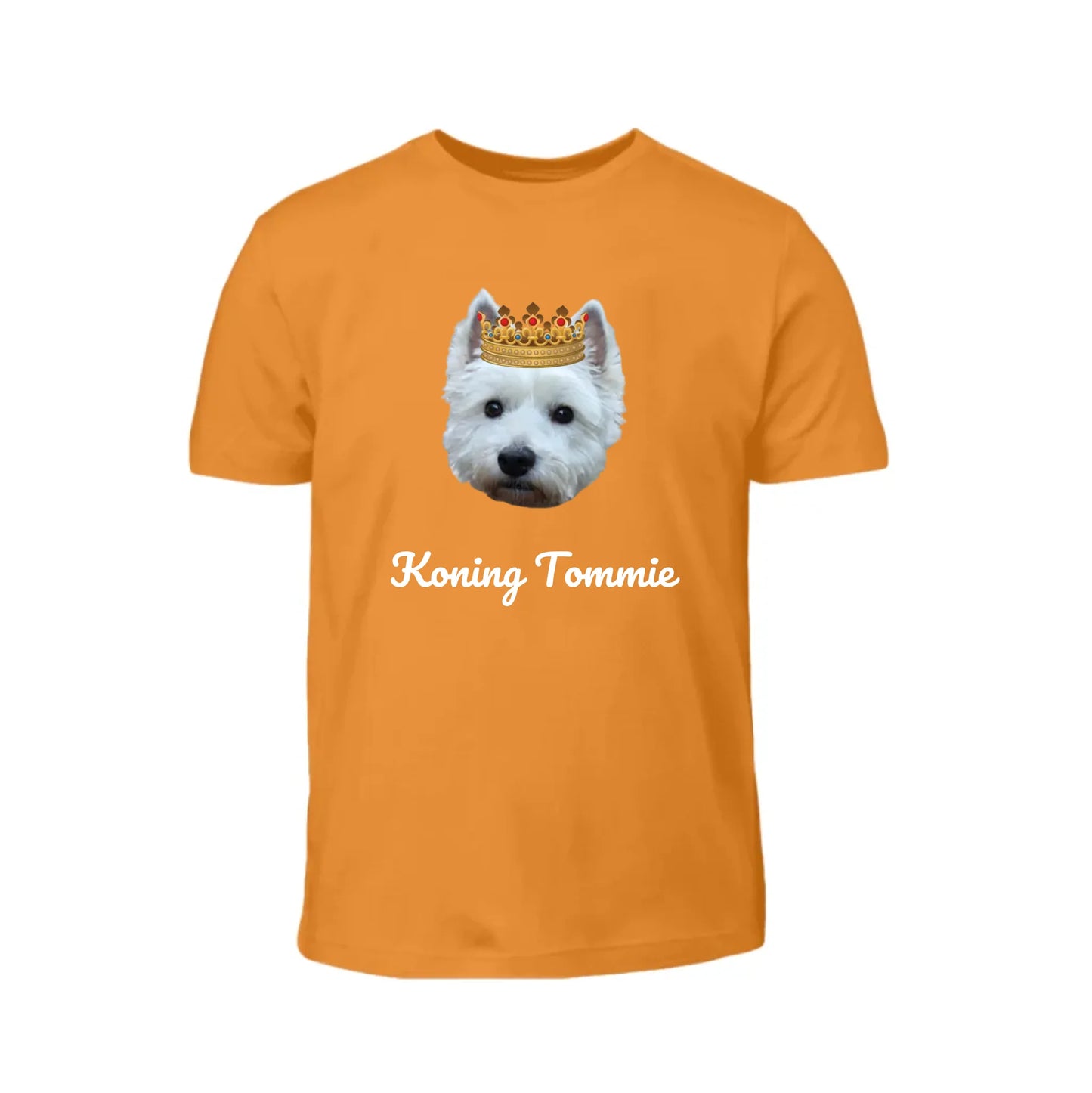 Gepersonaliseerd koningsdag t-shirt kinderen