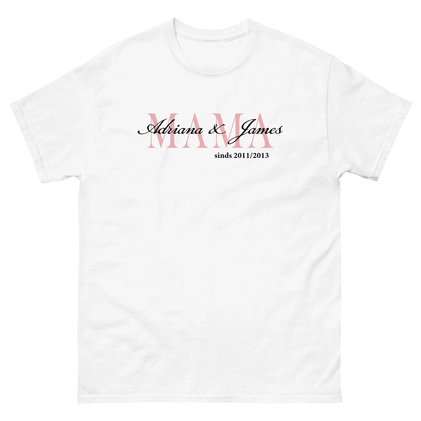 Gepersonaliseerd T-shirt - Mama - Iedereen Blij