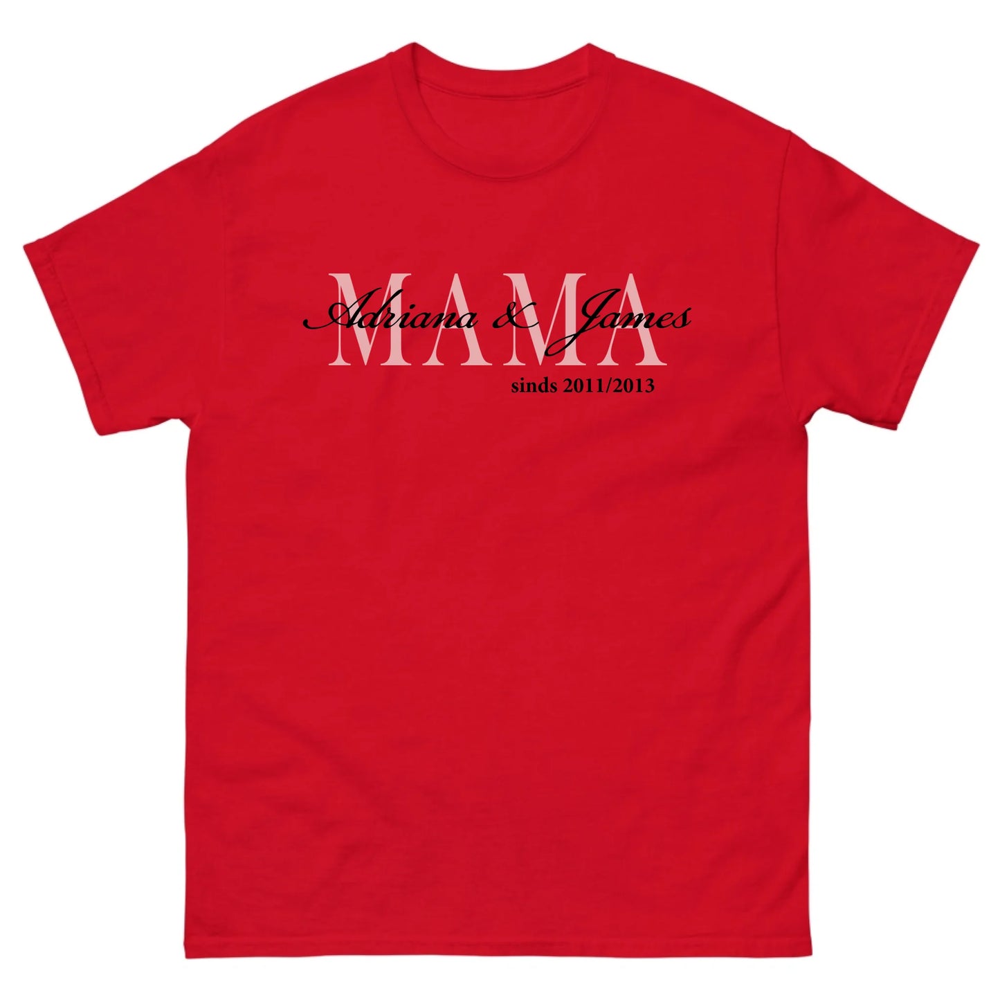 Gepersonaliseerd T-shirt - Mama - Iedereen Blij