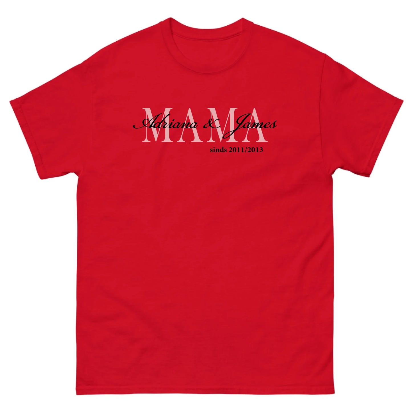 Gepersonaliseerd T-shirt - Mama - Iedereen Blij