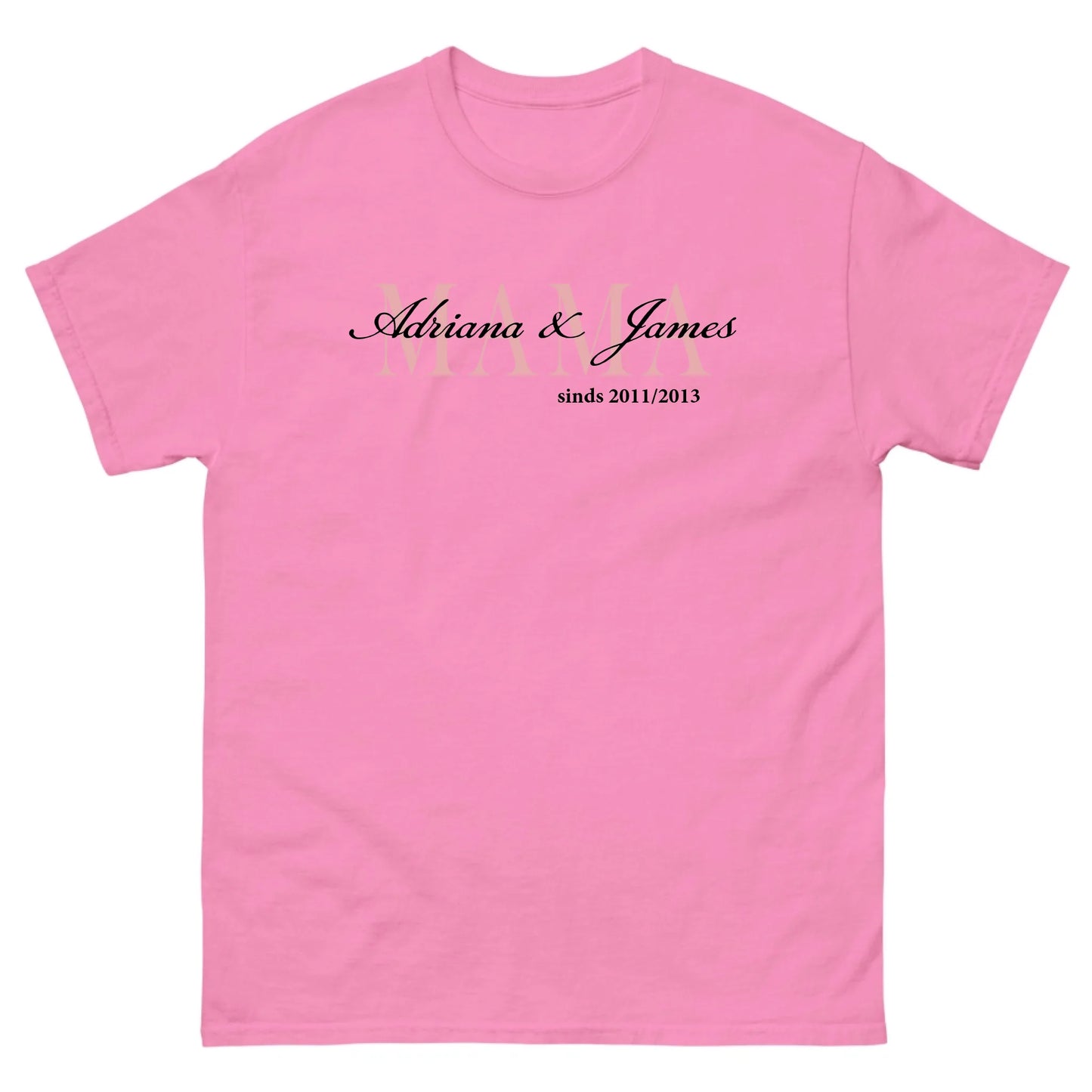 Gepersonaliseerd T-shirt - Mama - Iedereen Blij