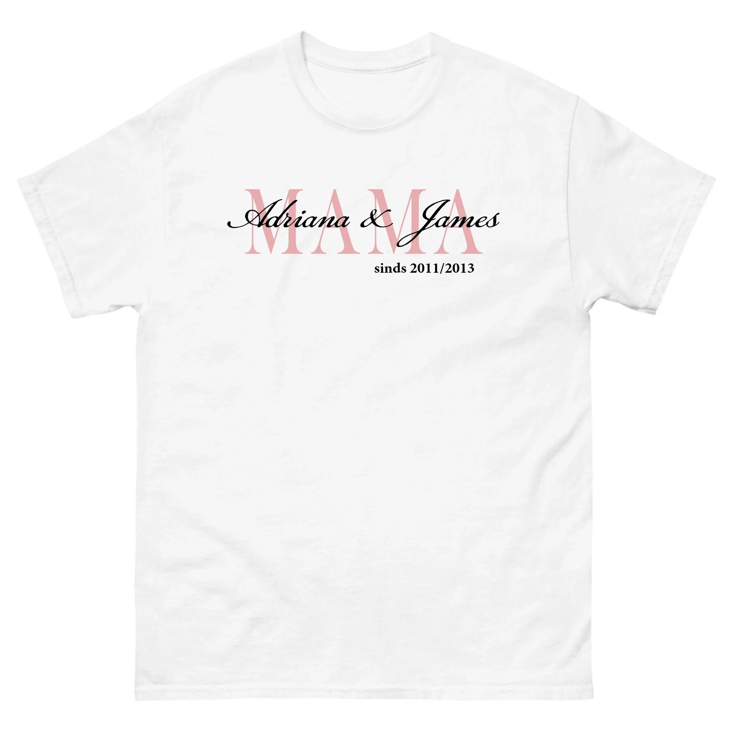 Gepersonaliseerd T-shirt - Mama - Iedereen Blij