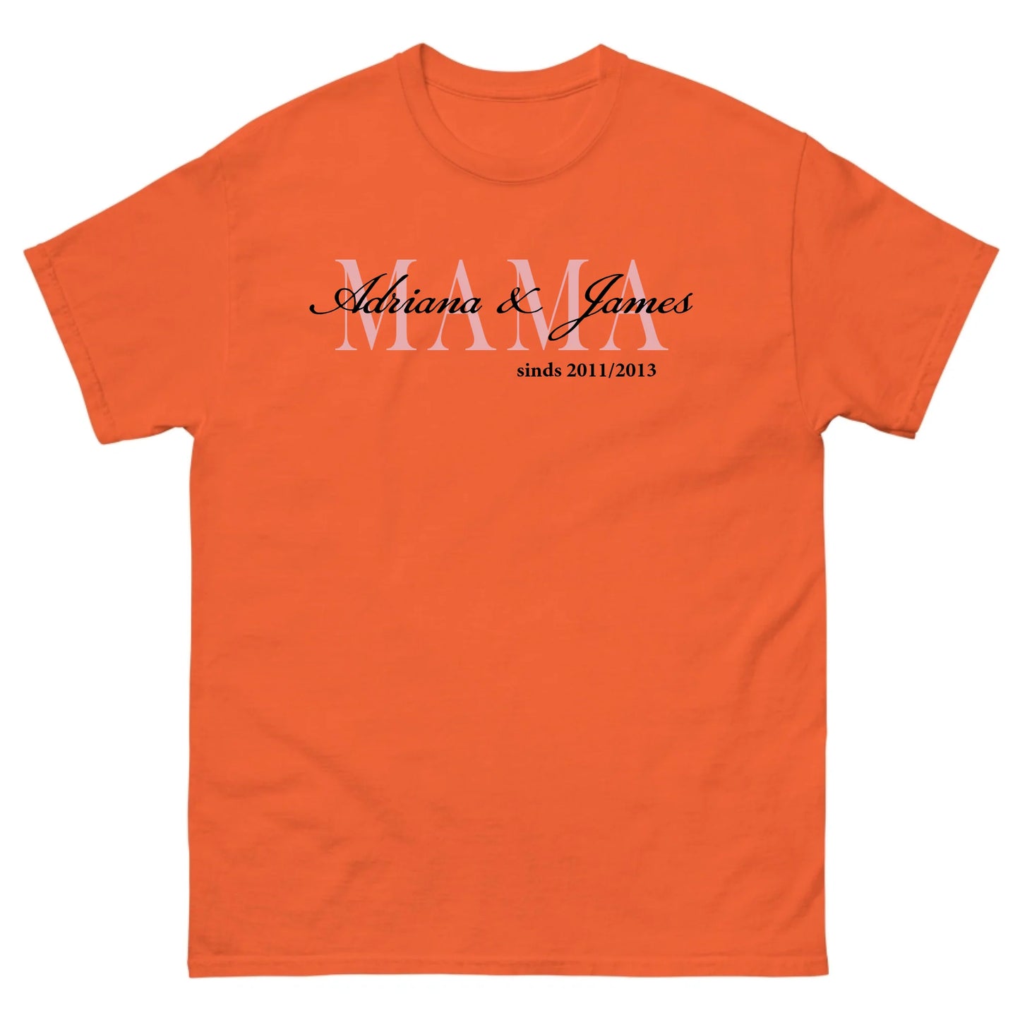 Gepersonaliseerd T-shirt - Mama - Iedereen Blij