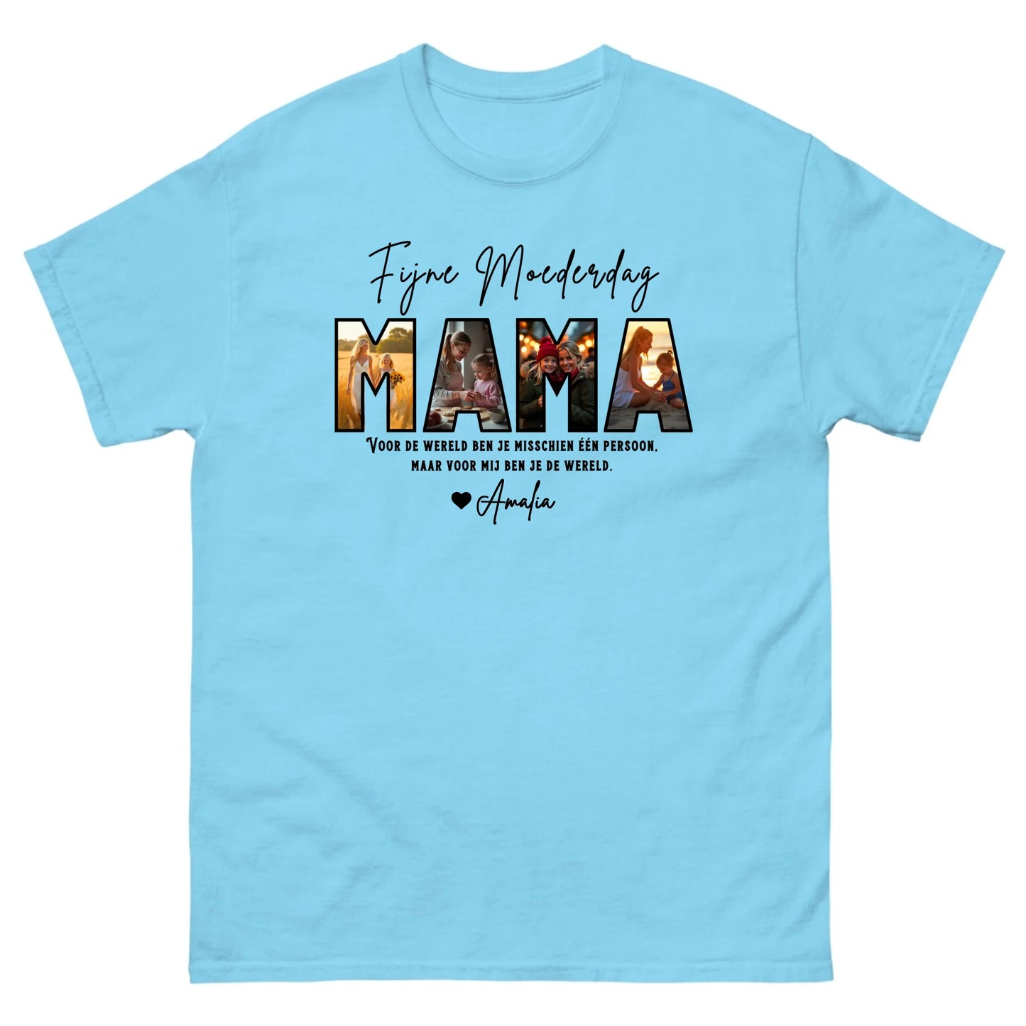 Gepersonaliseerd T-shirt - Fijne Moederdag