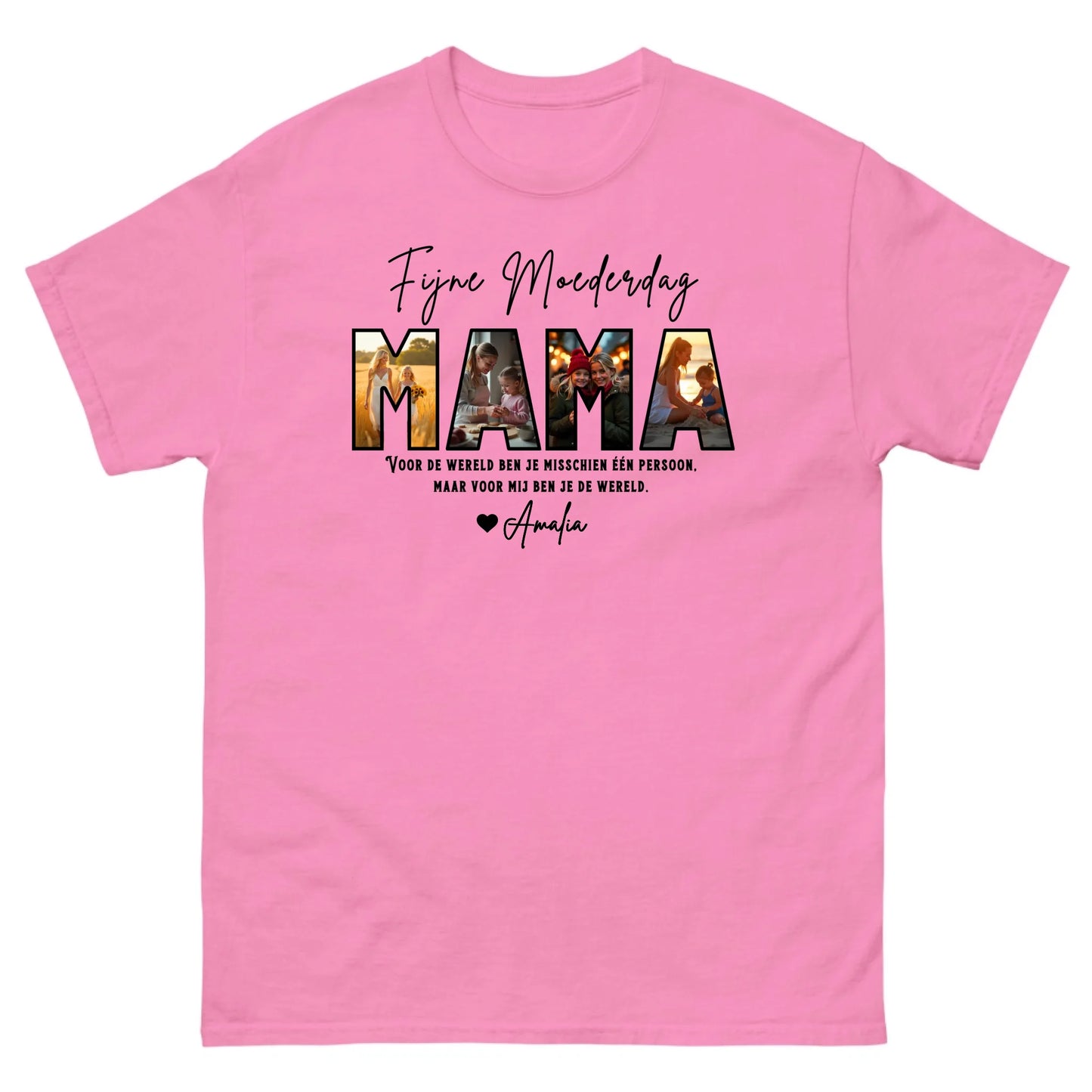 Gepersonaliseerd T-shirt - Fijne Moederdag