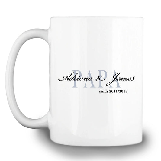 Gepersonaliseerde mok - Papa