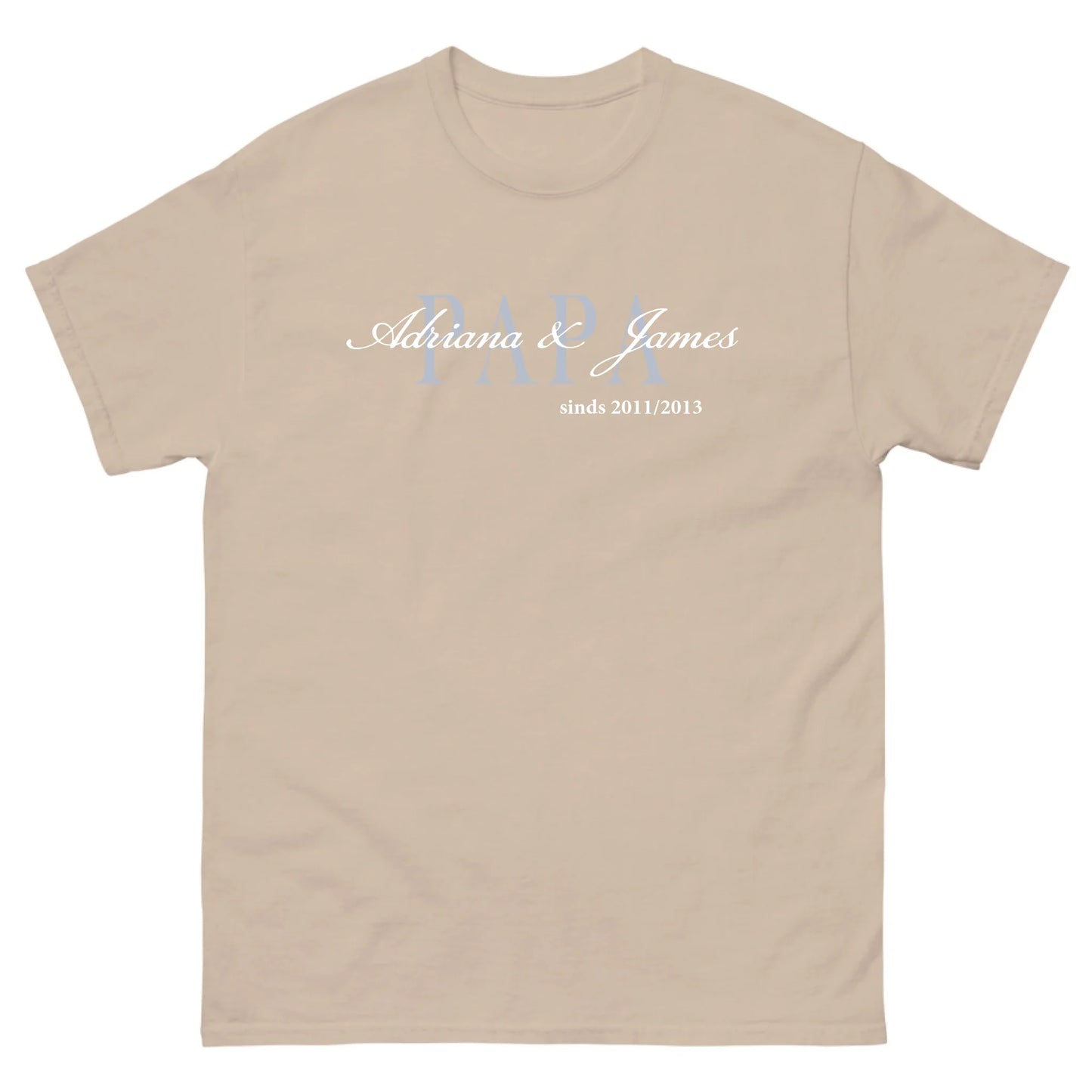Gepersonaliseerd T-shirt - Papa