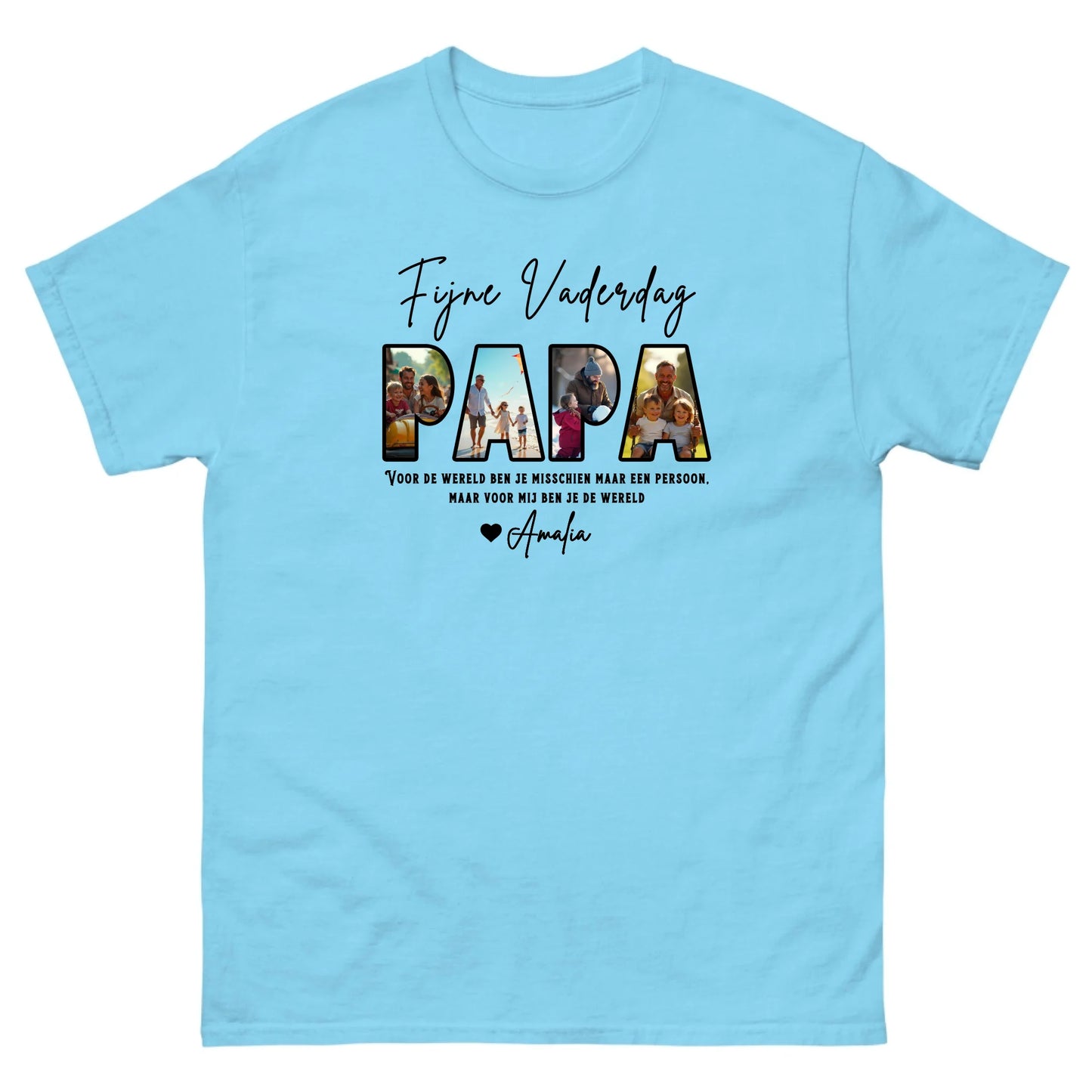 Gepersonaliseerd T-shirt - Fijne Vaderdag