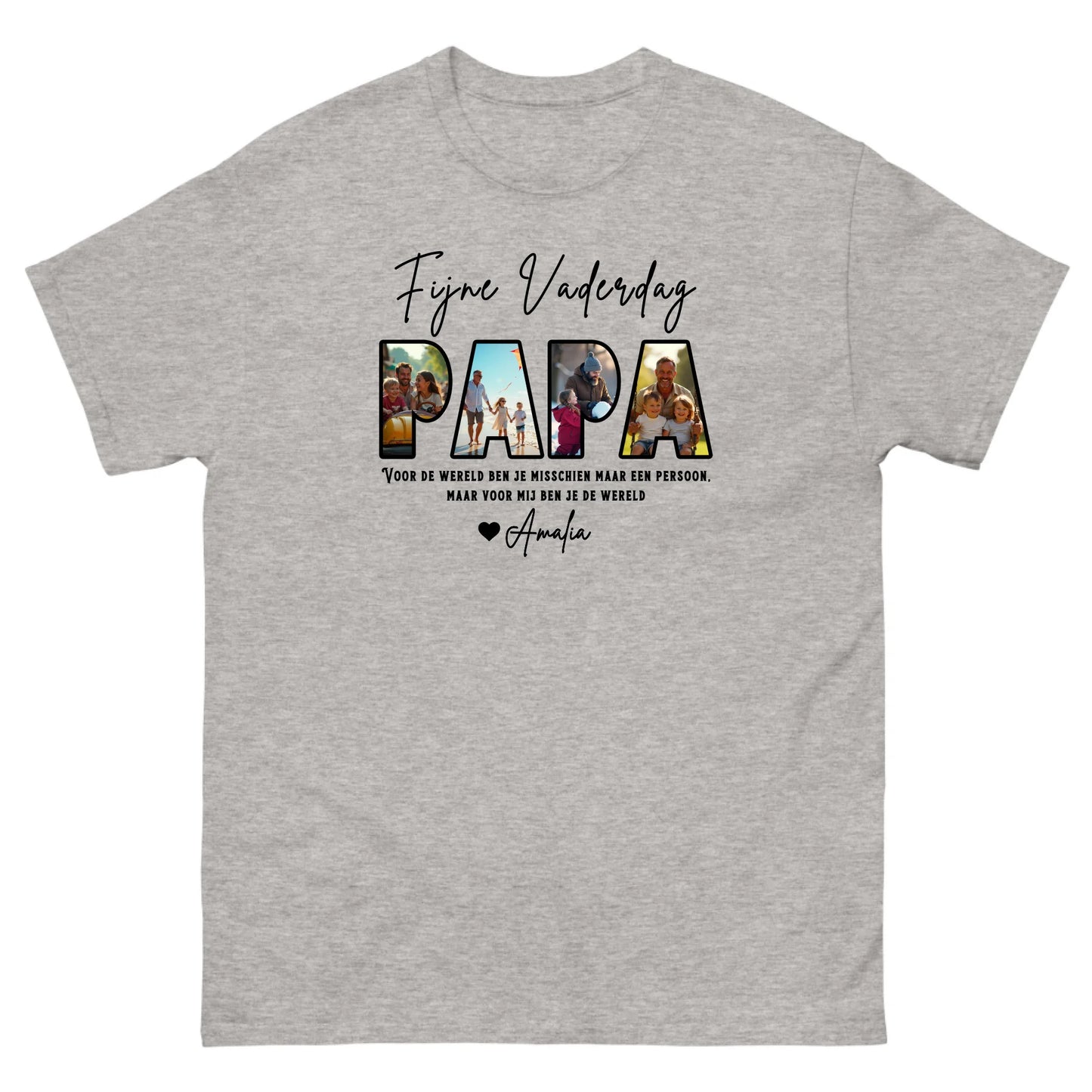 Gepersonaliseerd T-shirt - Fijne Vaderdag