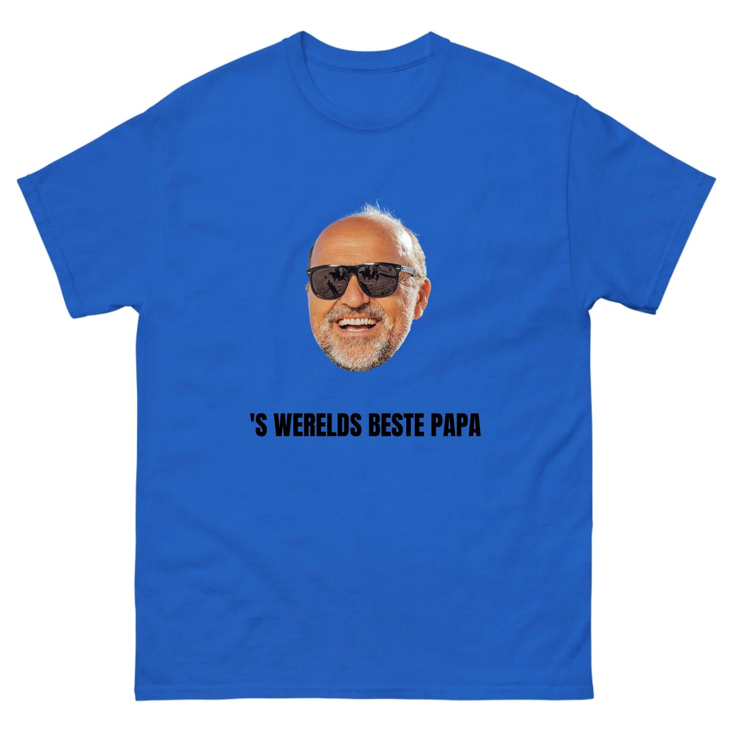 Gepersonaliseerd foto T-shirt - 's Werelds Beste Papa