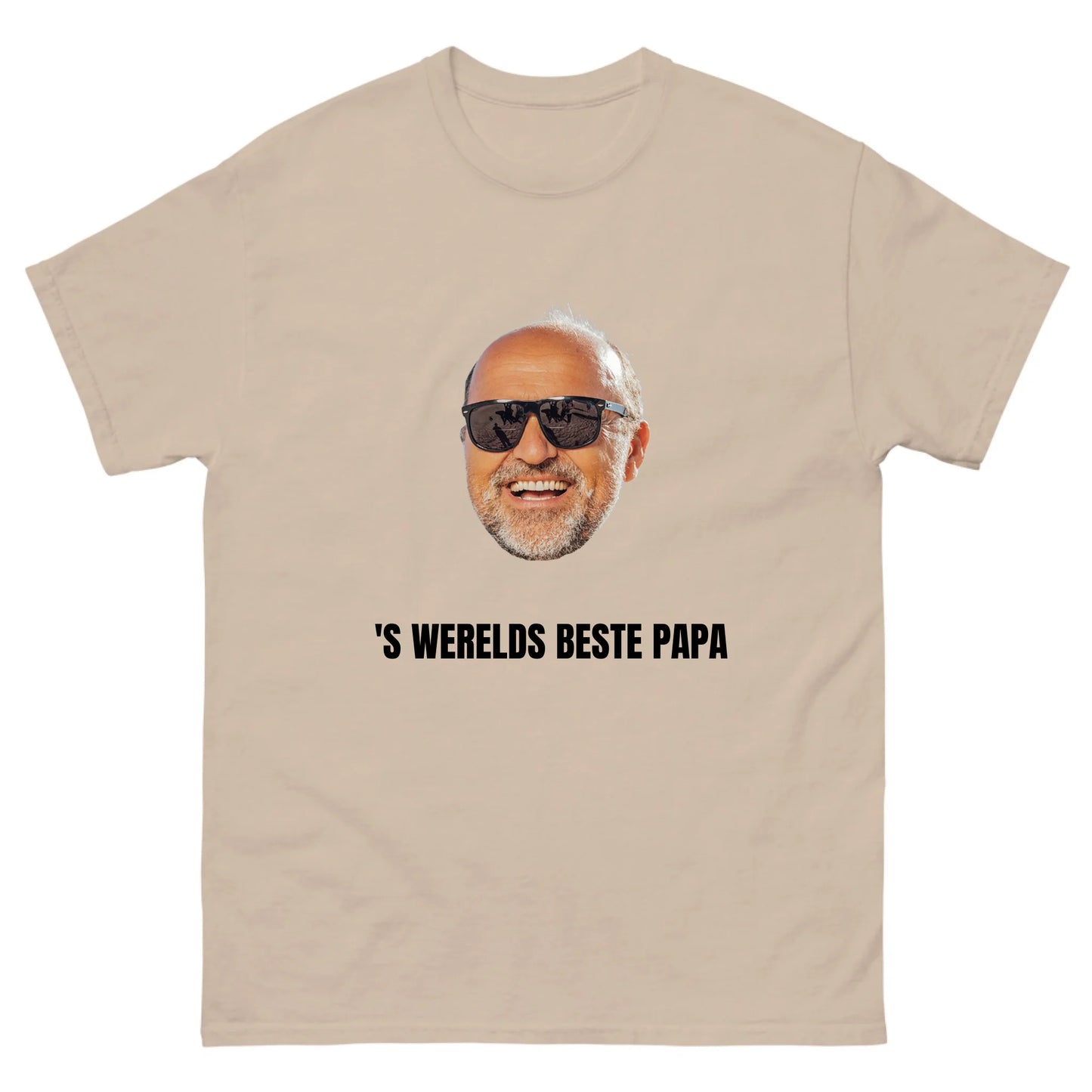 Gepersonaliseerd foto T-shirt - 's Werelds Beste Papa