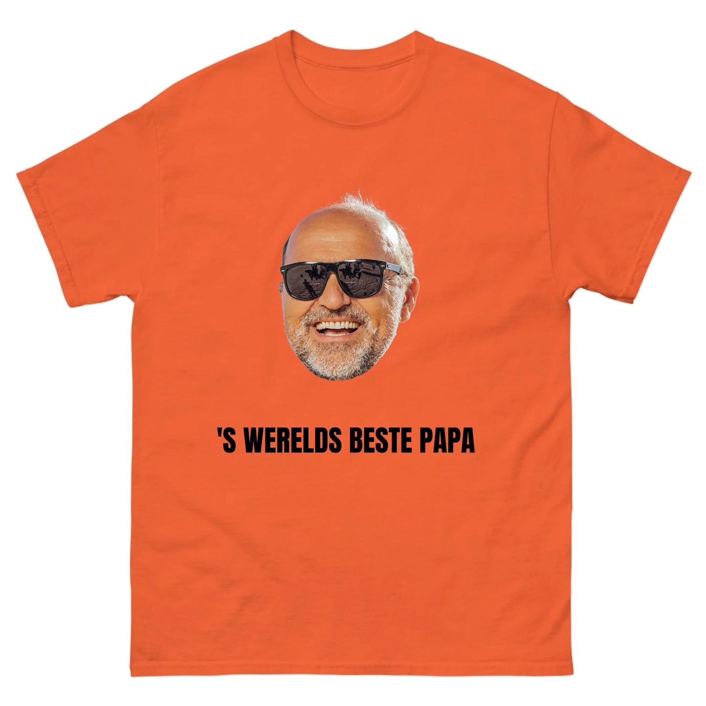 Gepersonaliseerd foto T-shirt - 's Werelds Beste Papa