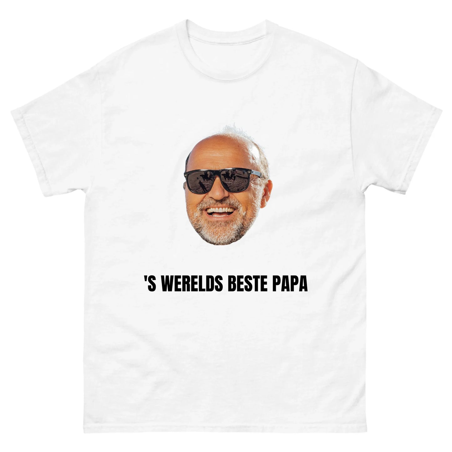 Gepersonaliseerd foto T-shirt - 's Werelds Beste Papa