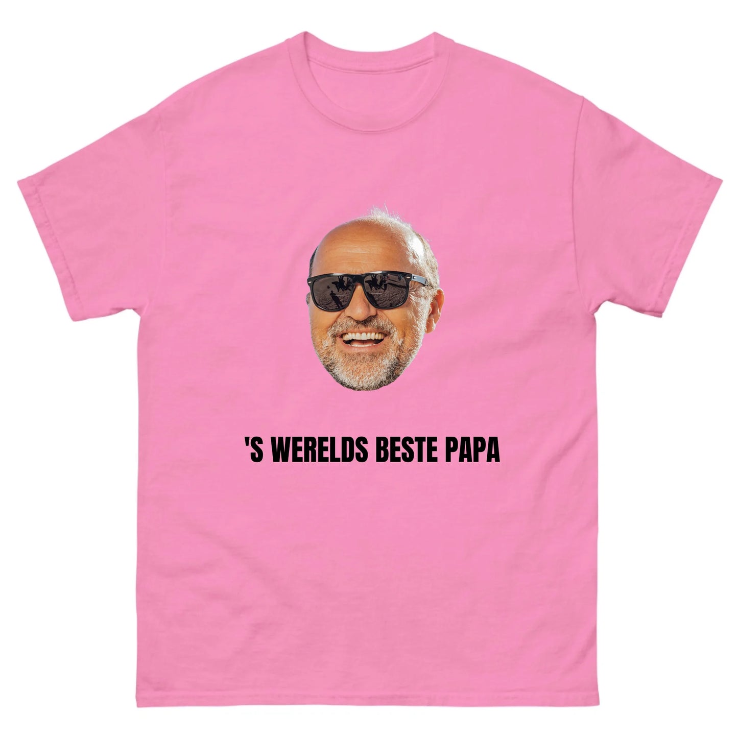 Gepersonaliseerd foto T-shirt - 's Werelds Beste Papa
