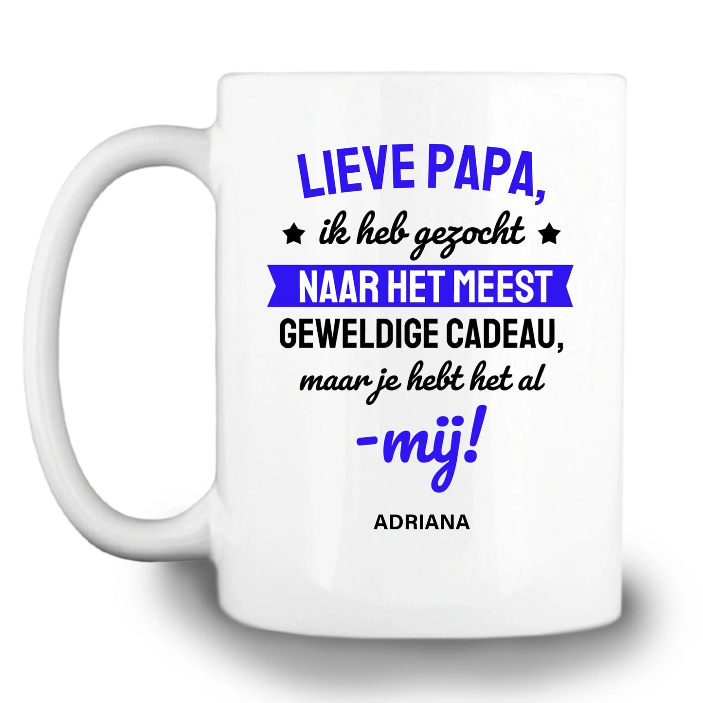 Gepersonaliseerde mok - Lieve papa