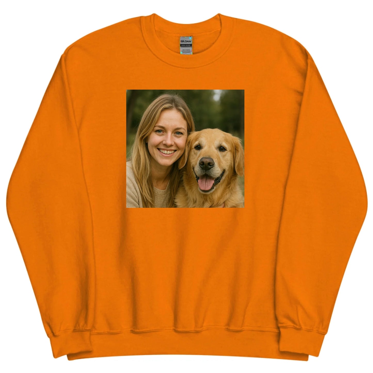 Gepersonaliseerde sweater met eigen foto