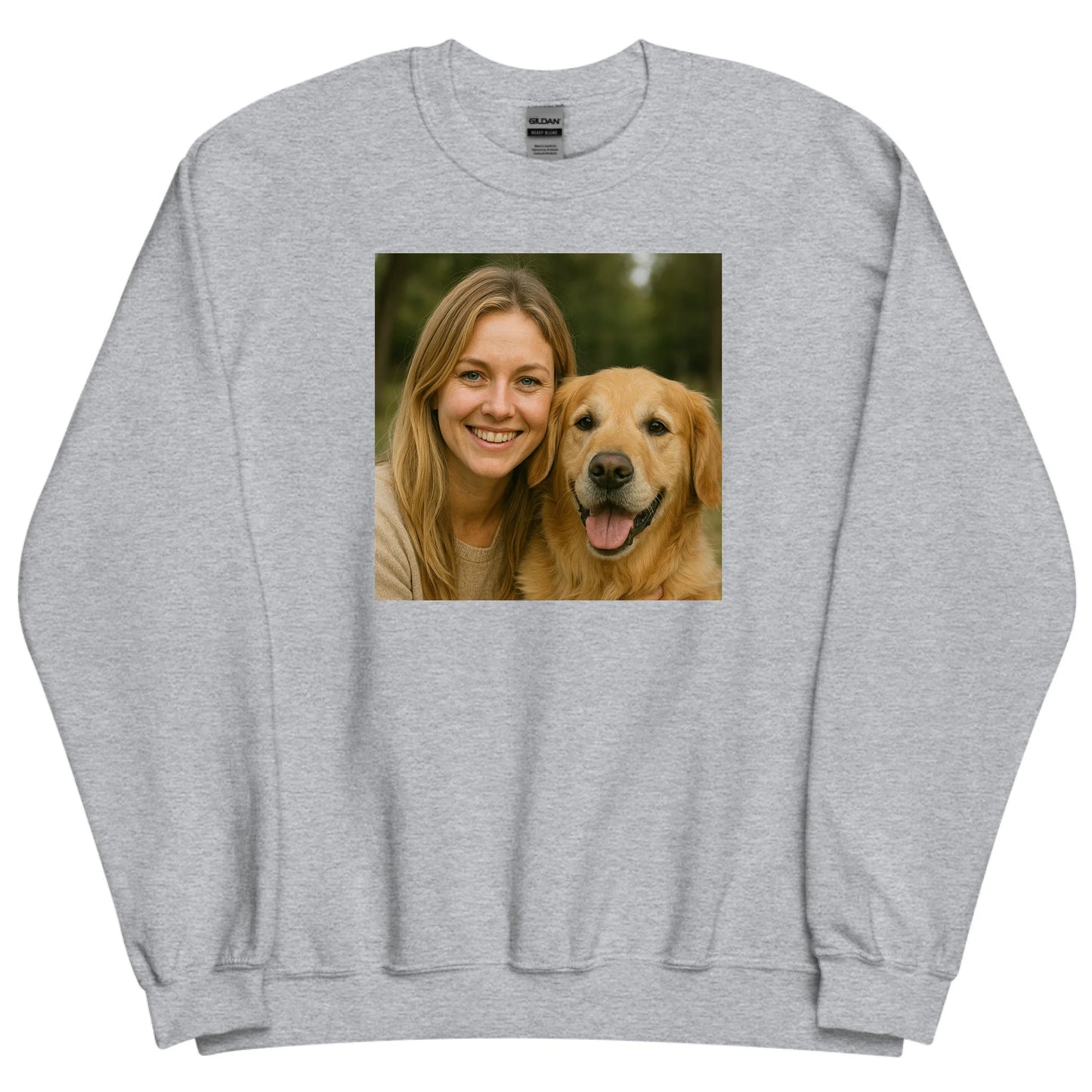Gepersonaliseerde sweater met eigen foto