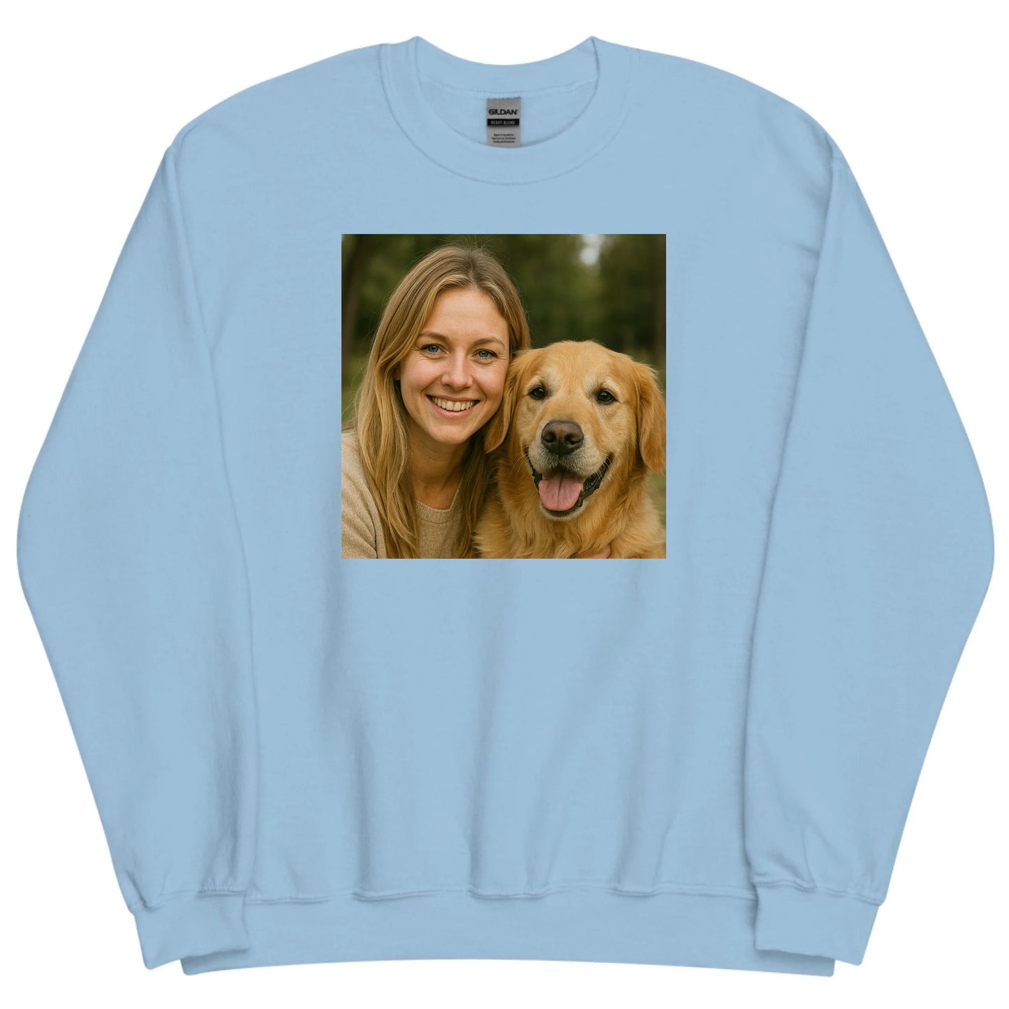 Gepersonaliseerde sweater met eigen foto