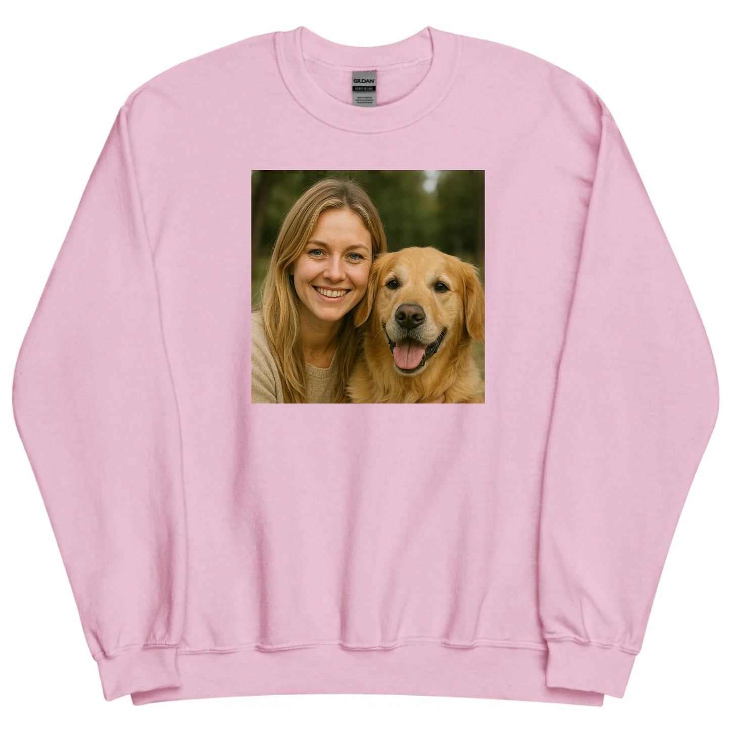 Gepersonaliseerde sweater met eigen foto