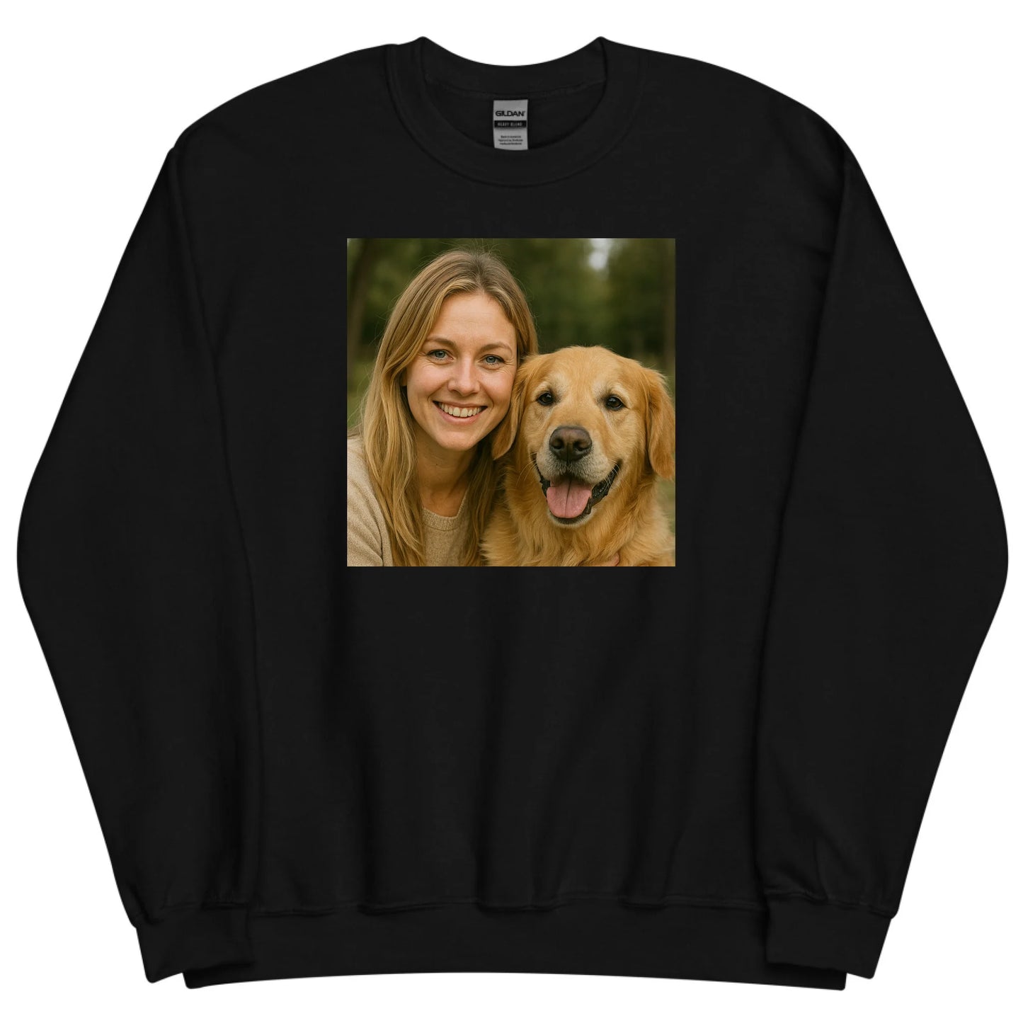 Gepersonaliseerde sweater met eigen foto