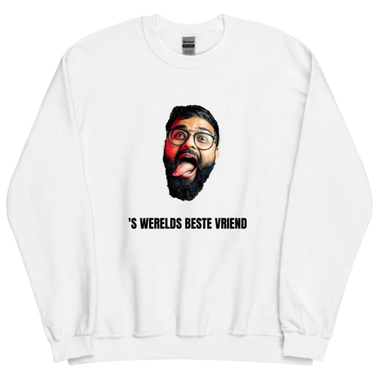 Gepersonaliseerde sweater - Foto van gezicht + eigen tekst