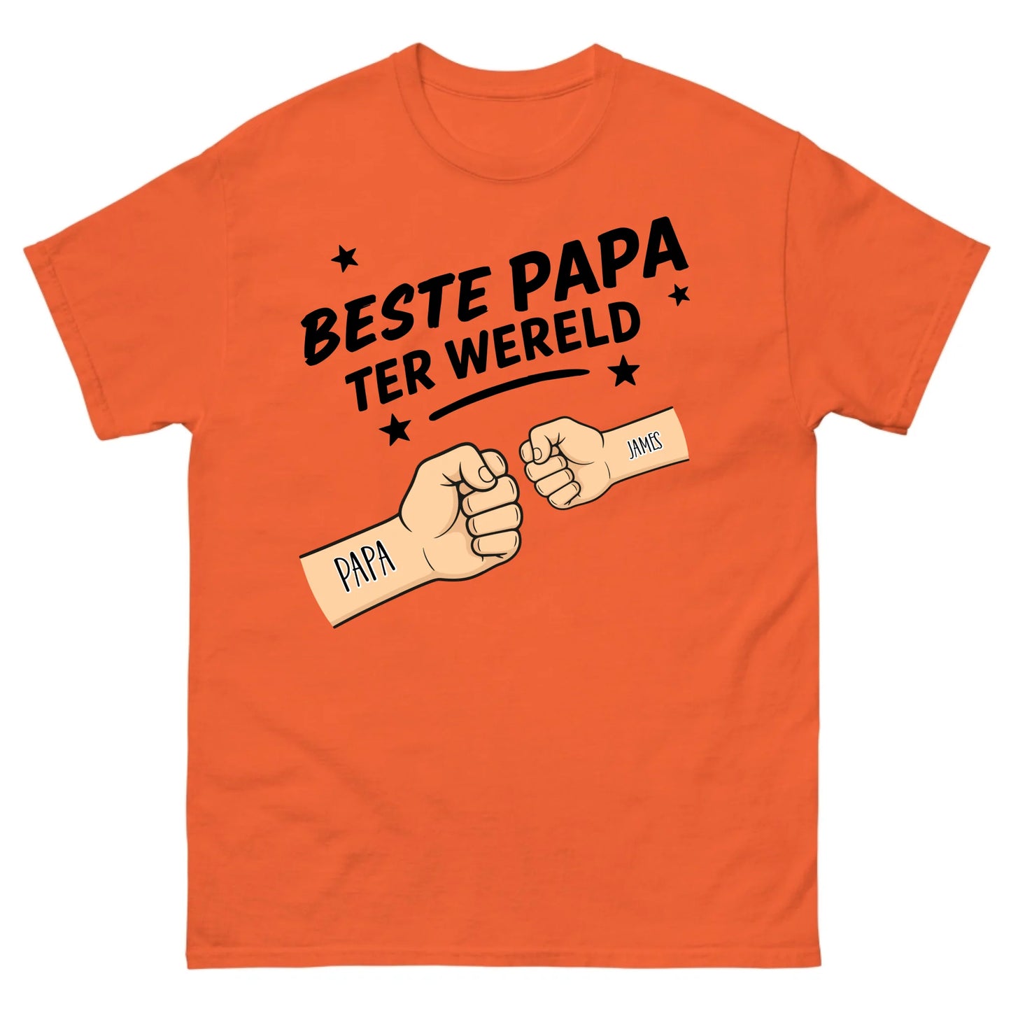 Gepersonaliseerd T-shirt - Beste papa ter wereld