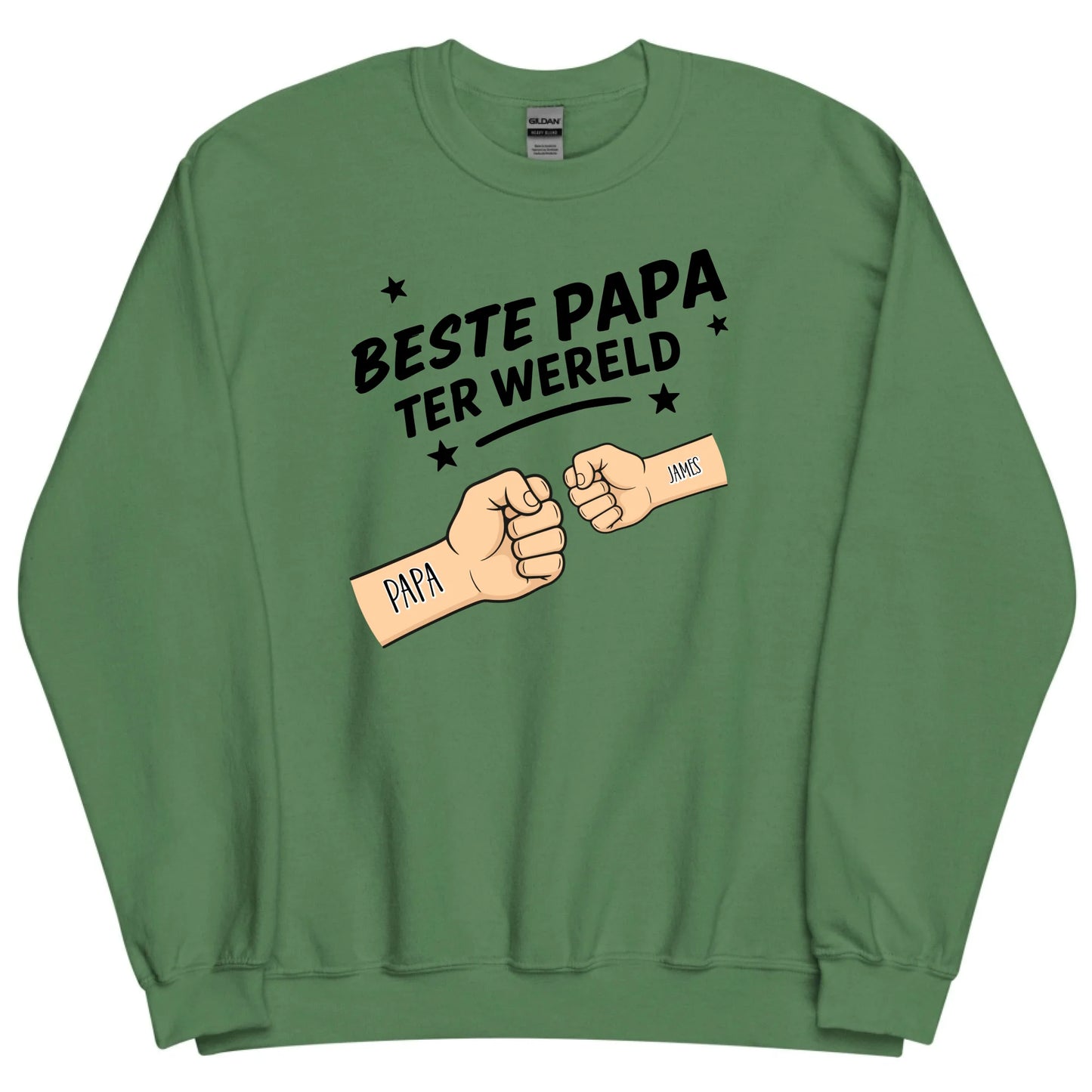 Gepersonaliseerde sweater - Beste papa ter wereld
