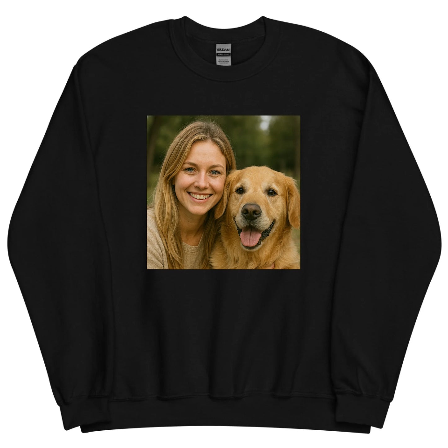Gepersonaliseerde sweater met eigen foto