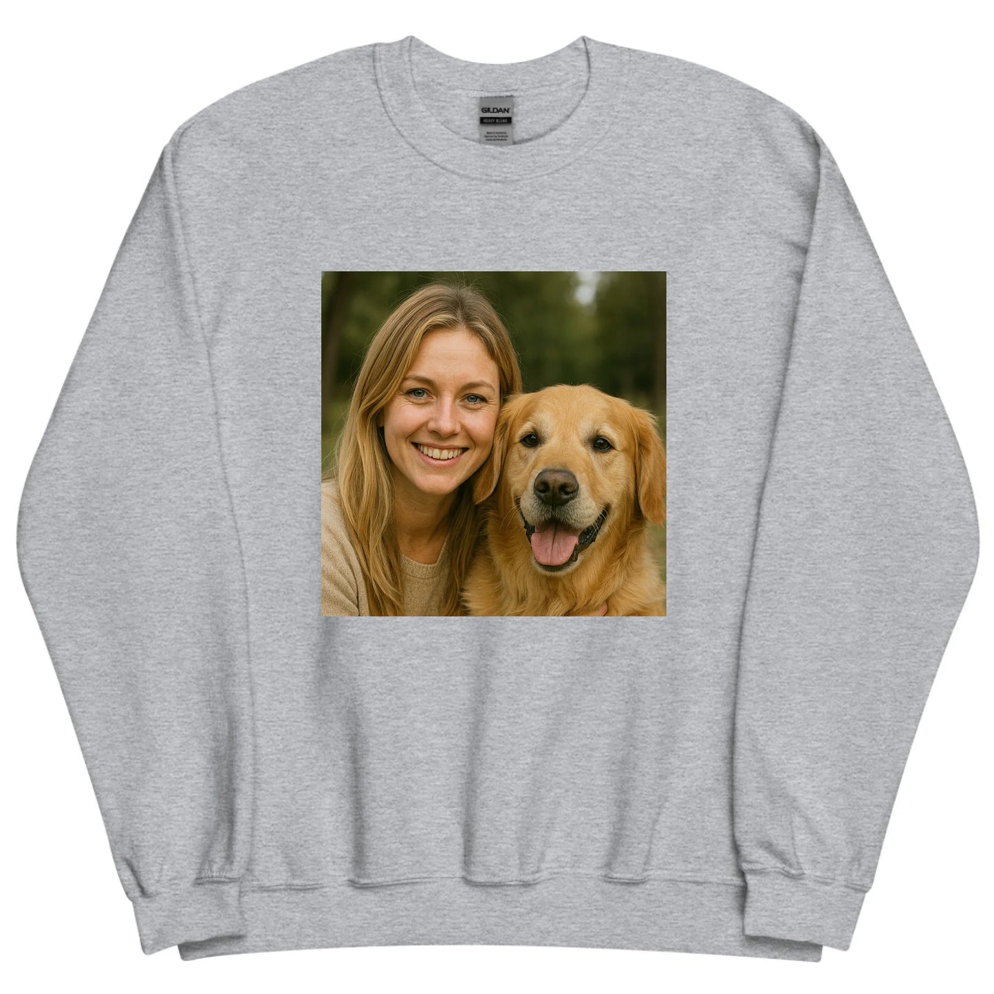 Gepersonaliseerde sweater met eigen foto