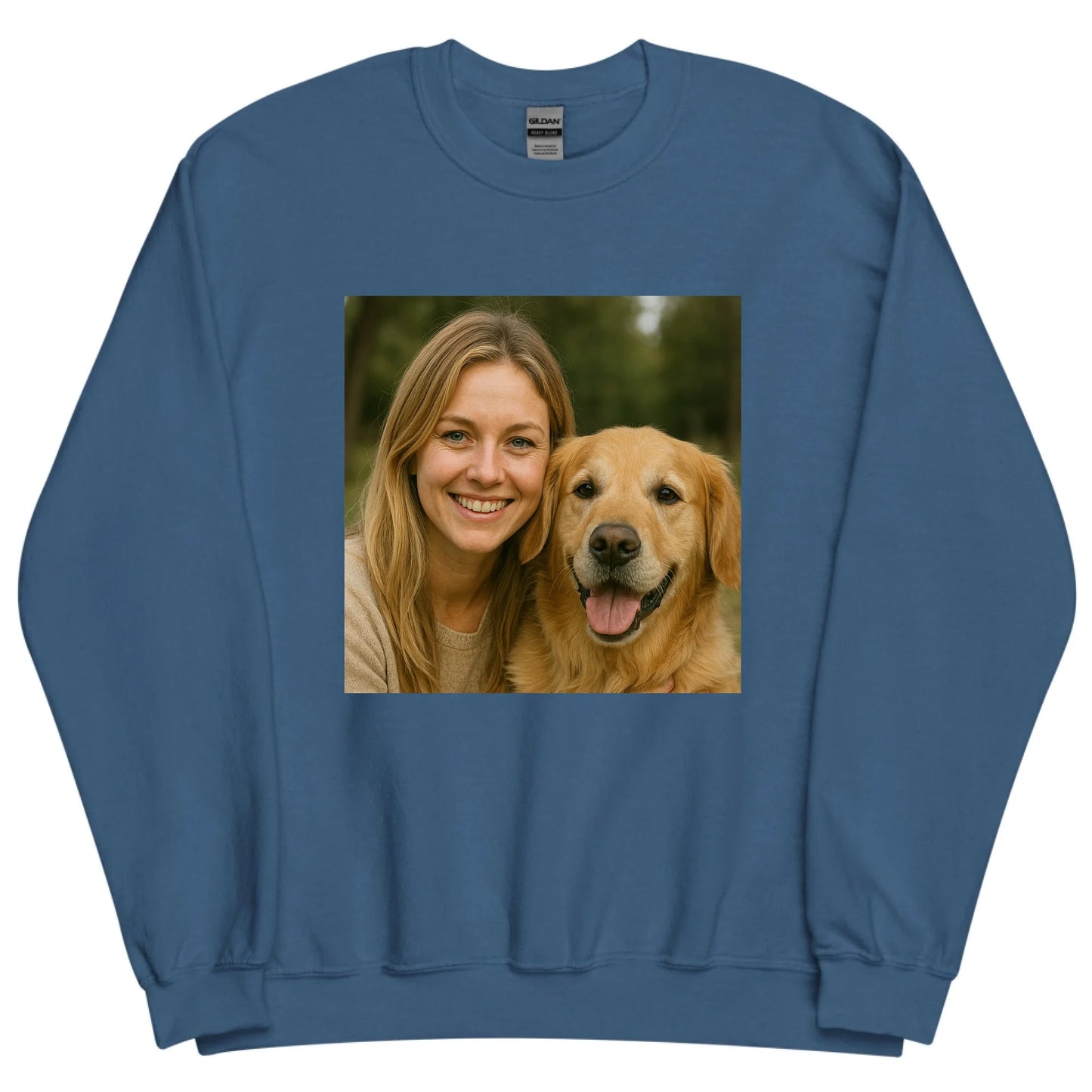 Gepersonaliseerde sweater met eigen foto