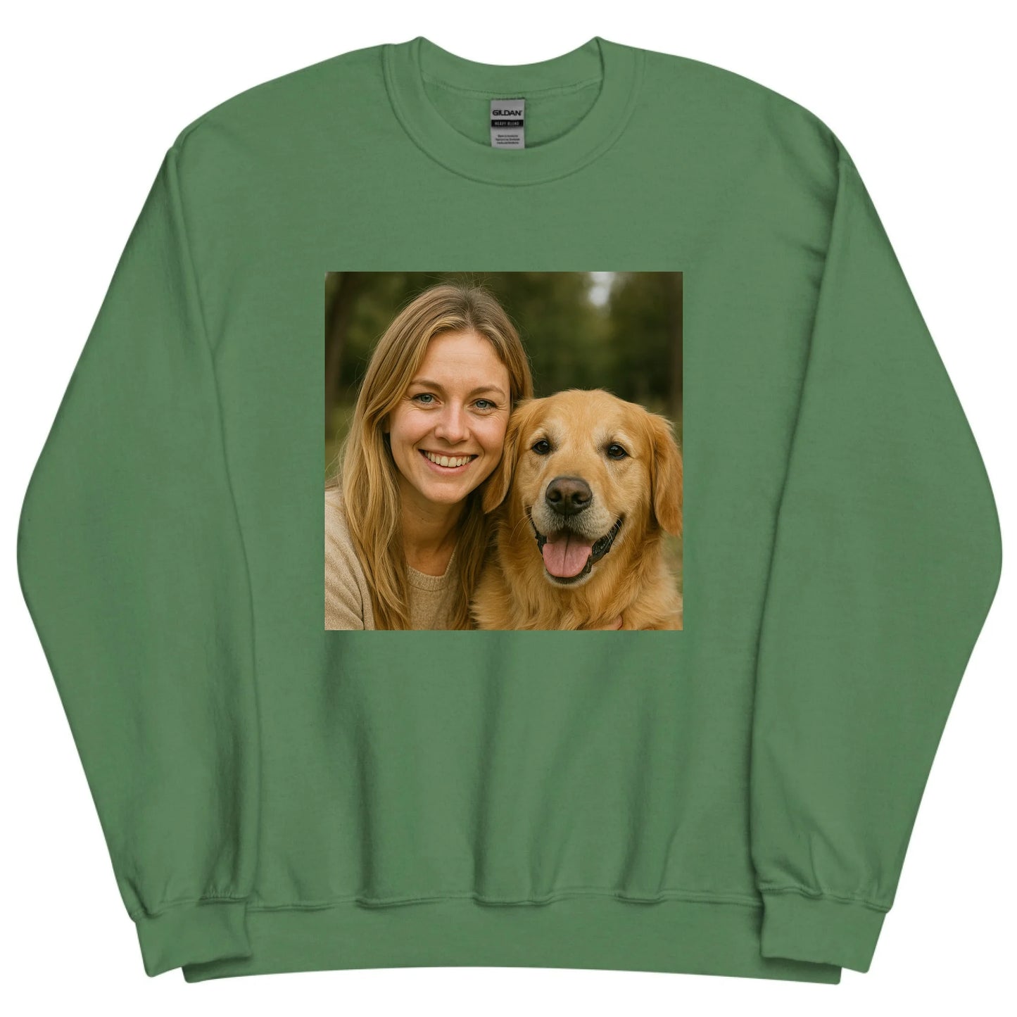 Gepersonaliseerde sweater met eigen foto