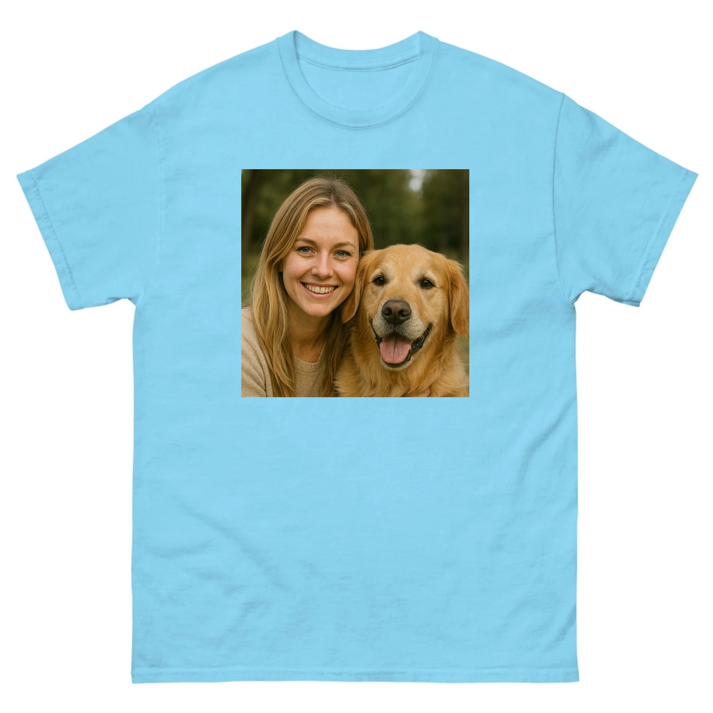 Gepersonaliseerd T-shirt met eigen foto