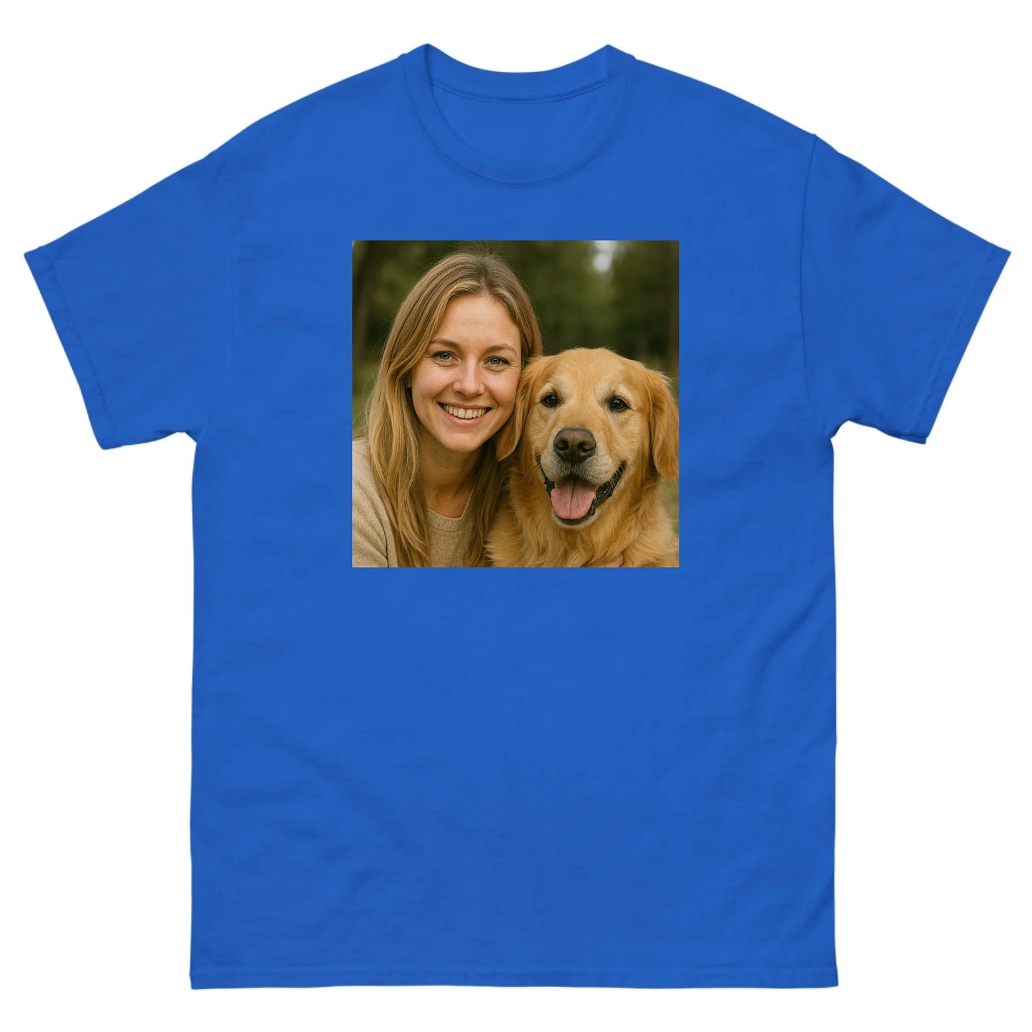 Gepersonaliseerd T-shirt met eigen foto