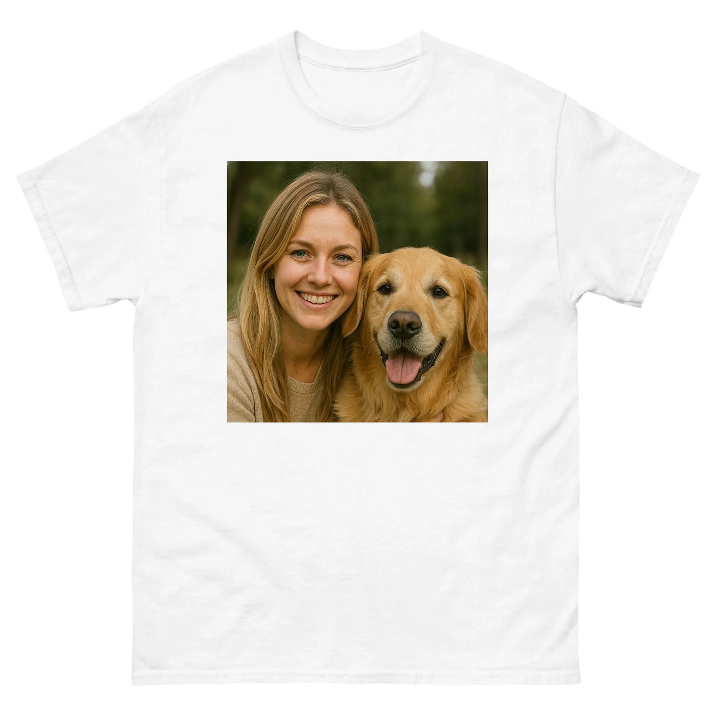 Gepersonaliseerd T-shirt met eigen foto